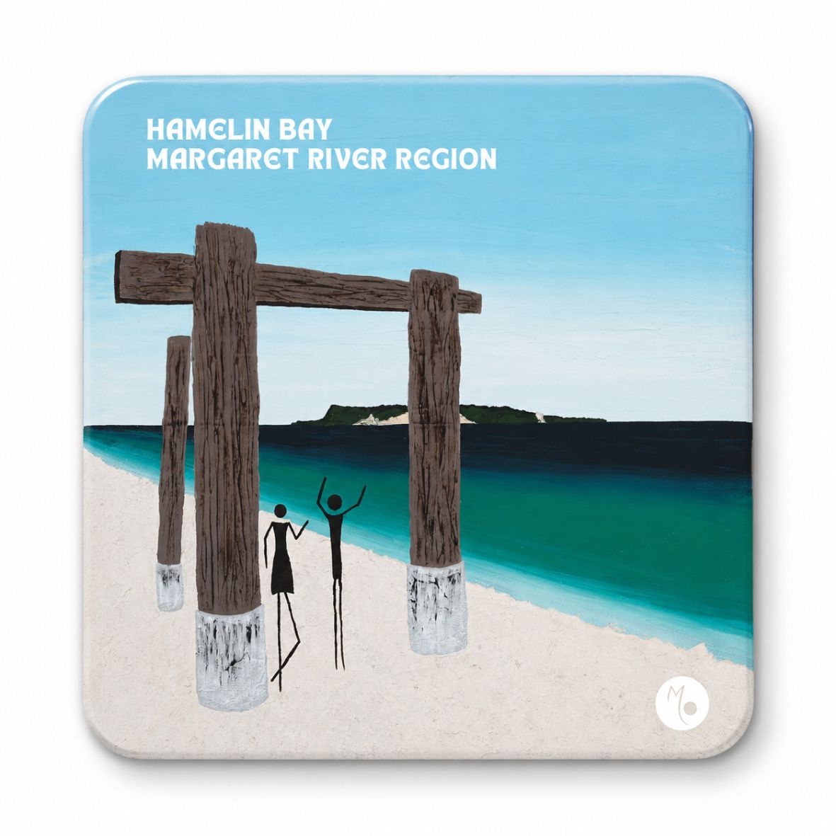 Decorative Magnet | Sanctuary | Hamelin Bay | 8x8cm
