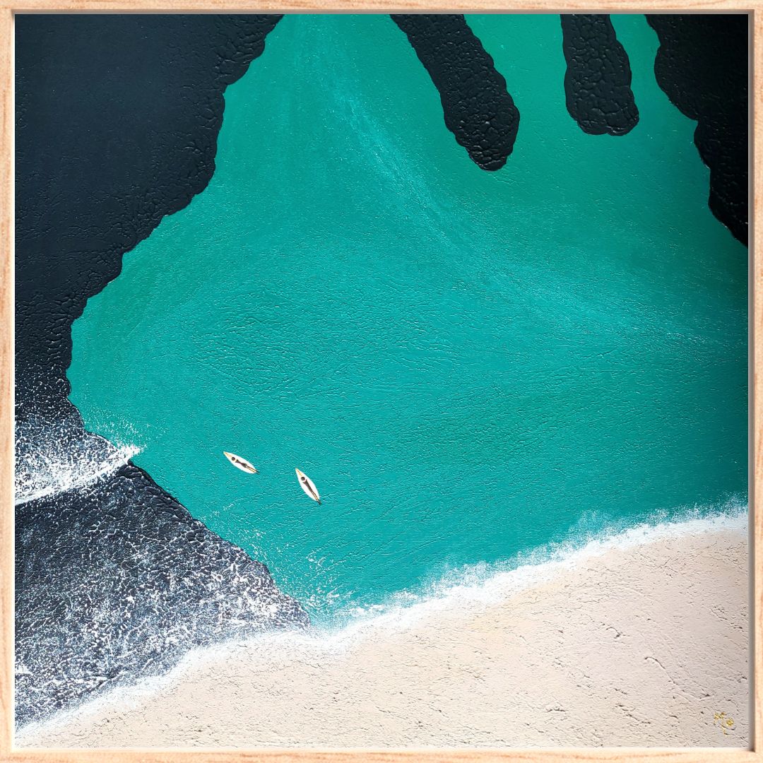 Original Artwork | Smiths Reef Adventure | Smiths Beach | 62x62cm