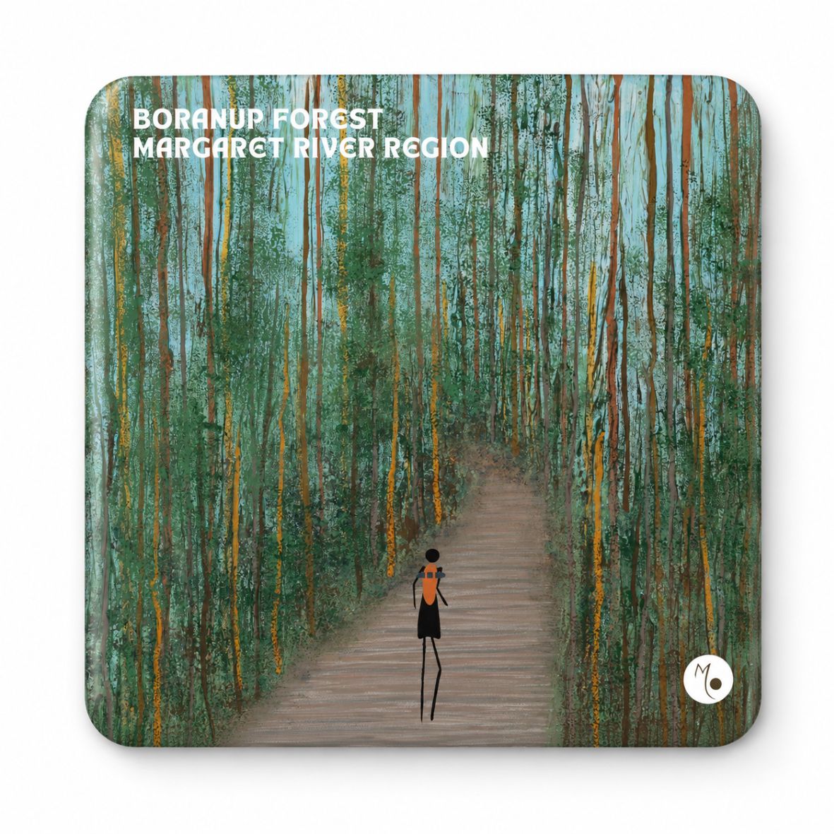 Decorative Magnet | Awe | Boranup Forest | 8x8cm