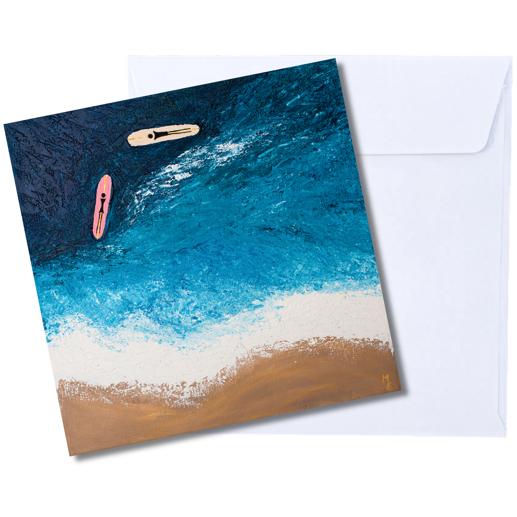 Card | Surfing Date | 15x15cm