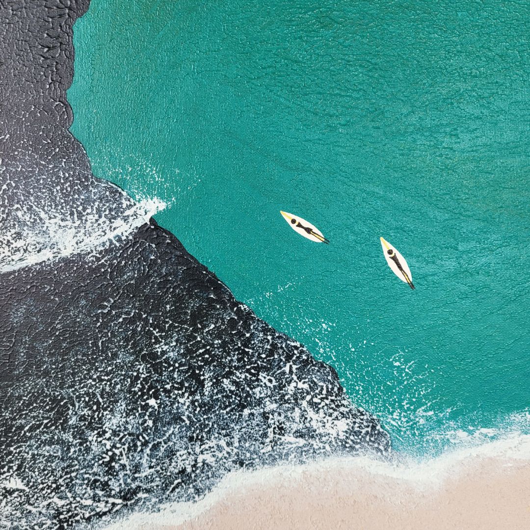 Original Artwork | Smiths Reef Adventure | Smiths Beach | 62x62cm