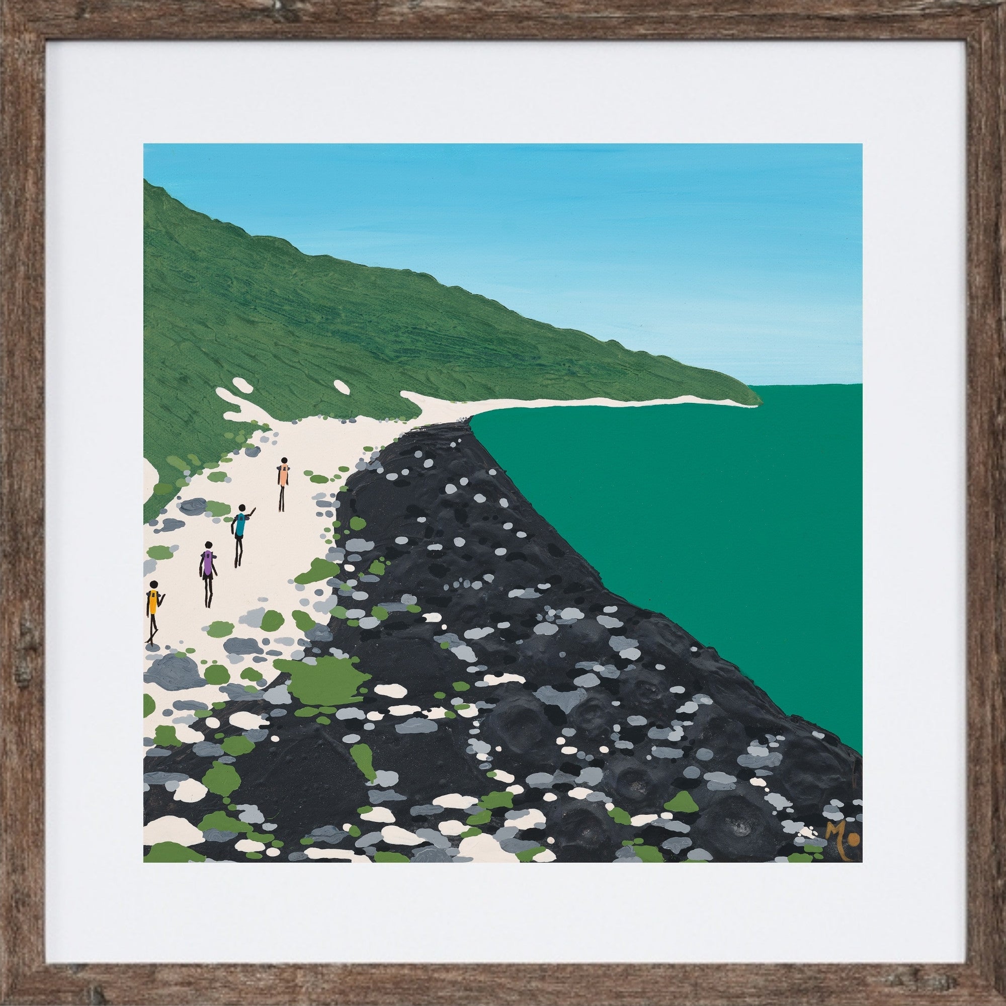Art Print | Break Through | Cosy Corner Blowhole