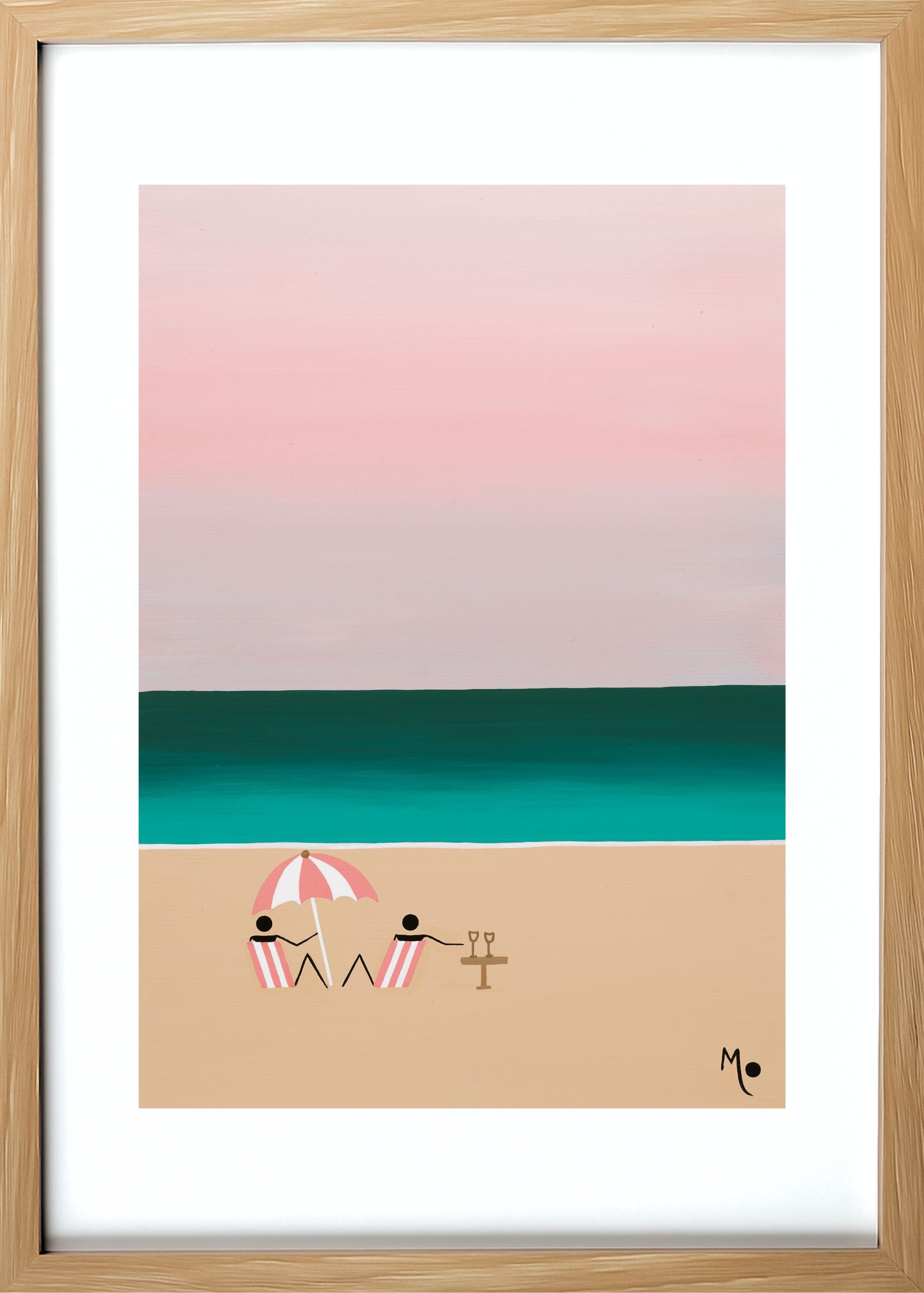 Art Print | Blue Hour Cocktail