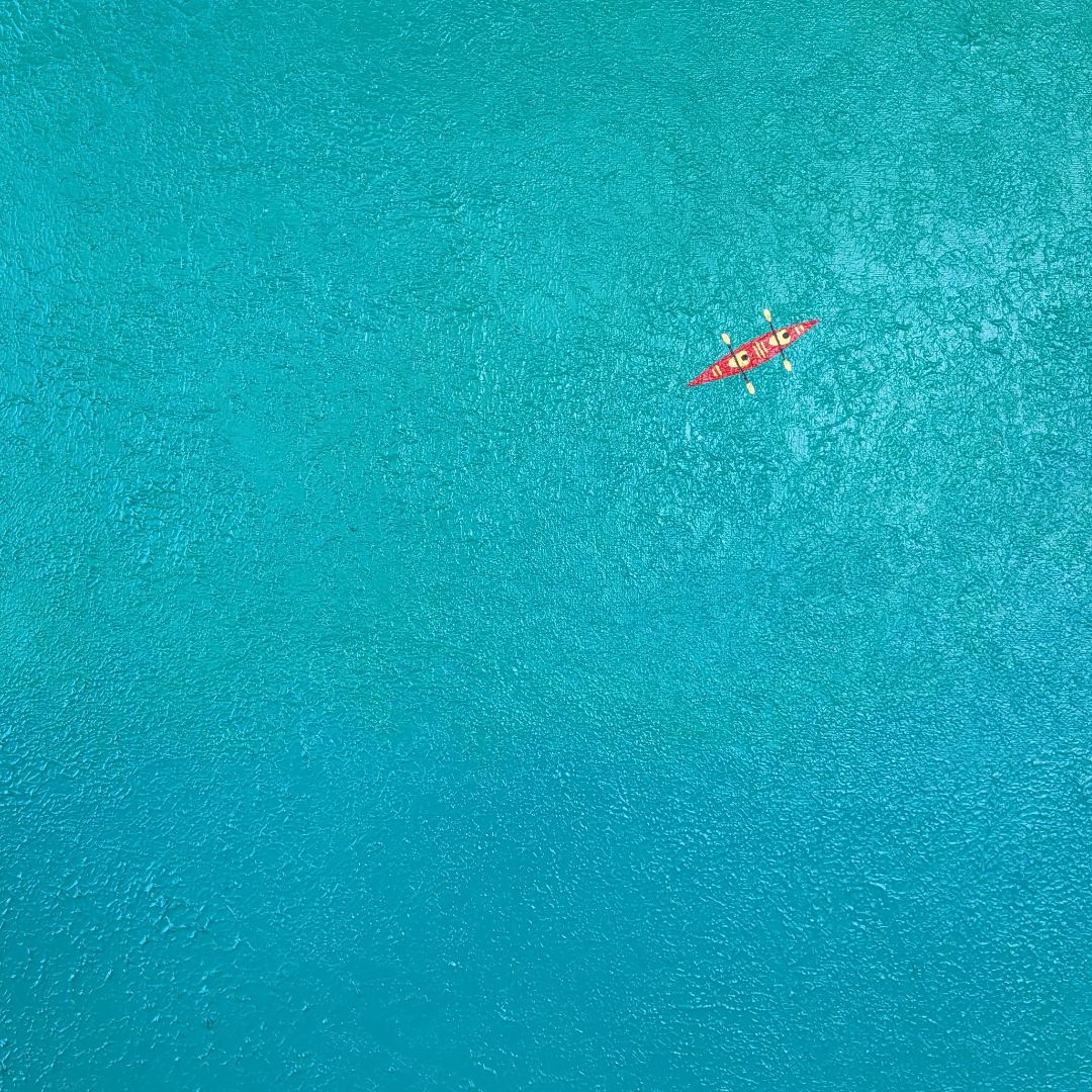 Sold Original Artwork | Turquoise Expedition | 62x62cm