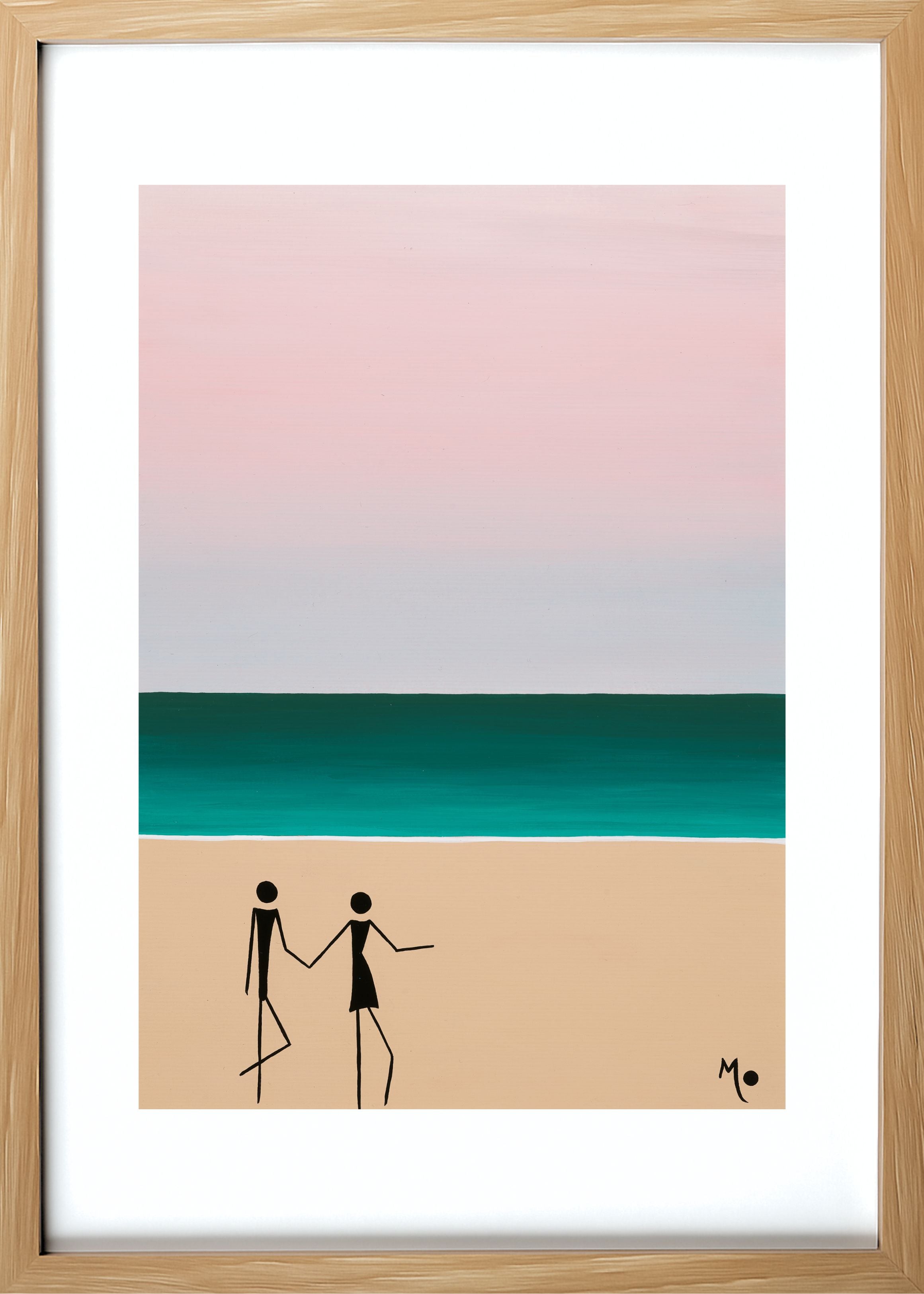 Art Print | Afterglow For Two
