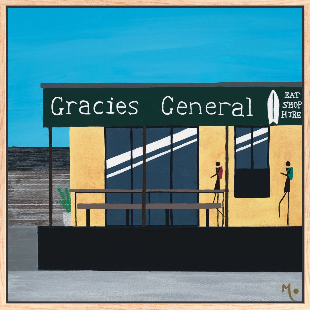 Original Artwork | Well-Earned Rest |  Gracie's General, Gracetown | 30x30cm