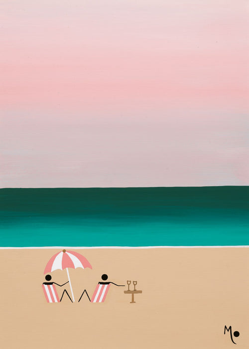 Art Print | Blue Hour Cocktail