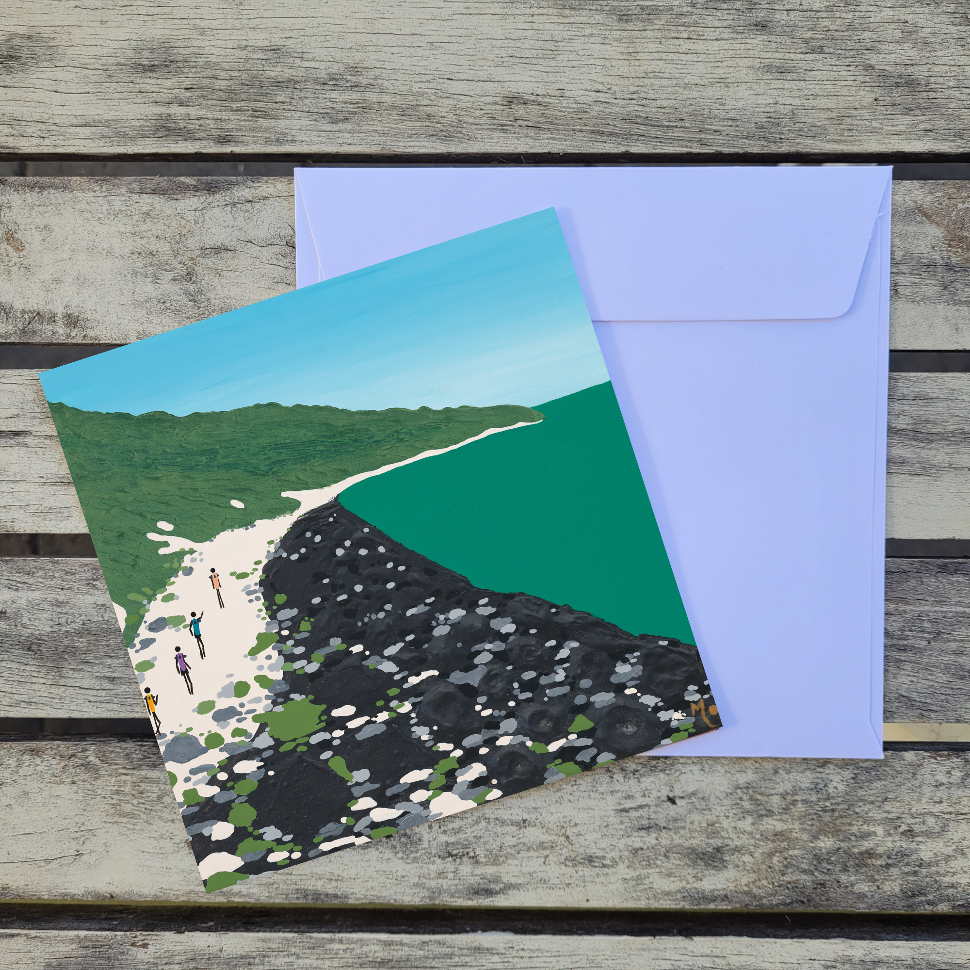 Card | Break Through | Cosy Corner Blowhole | 15x15cm