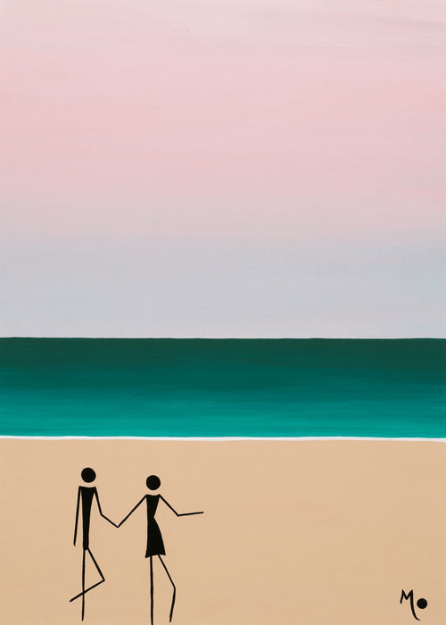 Art Print | Afterglow For Two