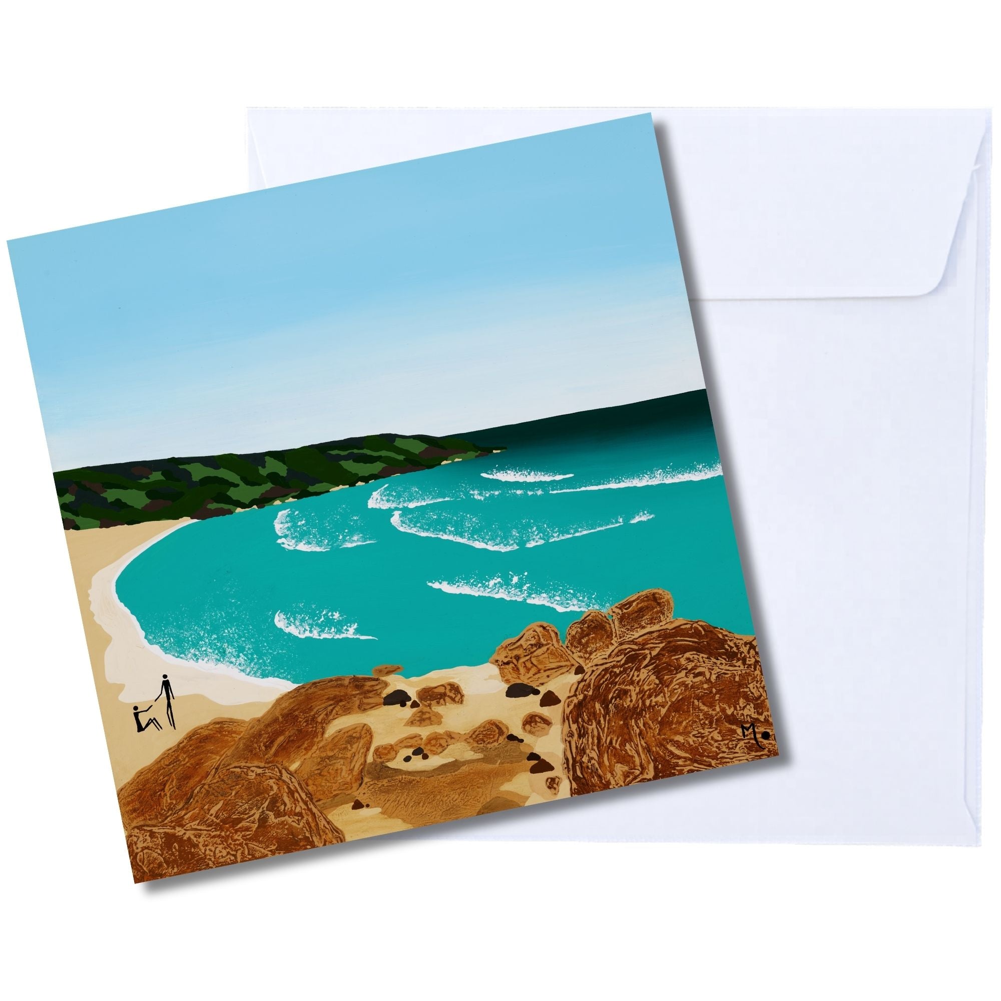 Card | Redgate Beach | Margaret River Region | 15x15cm