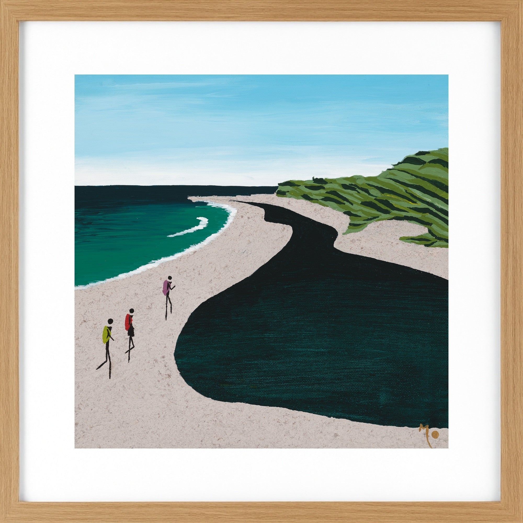 Art Print | Contrasts | Rivermouth Prevelly