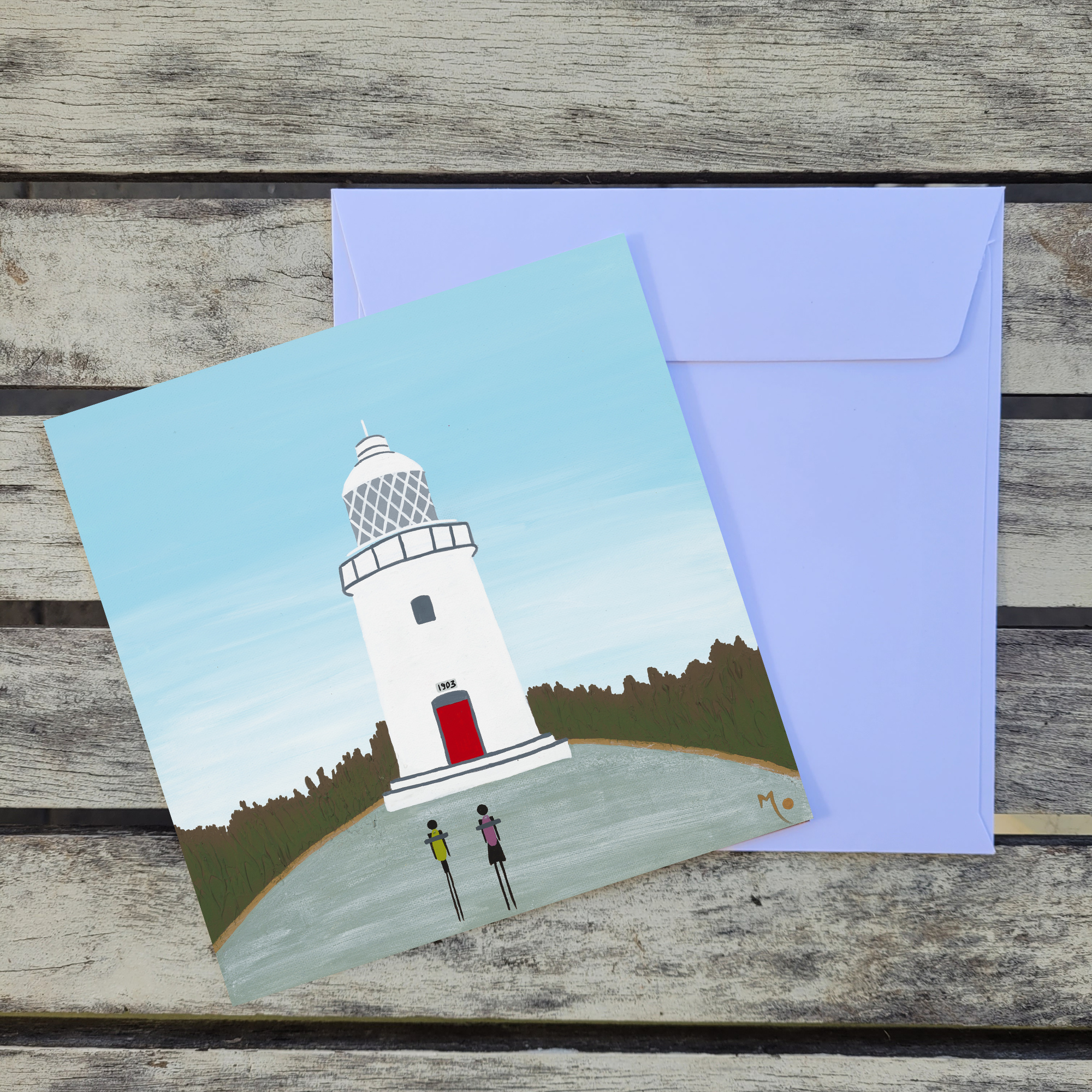 Card | Beginnings | Cape Naturaliste Lighthouse | 15x15cm