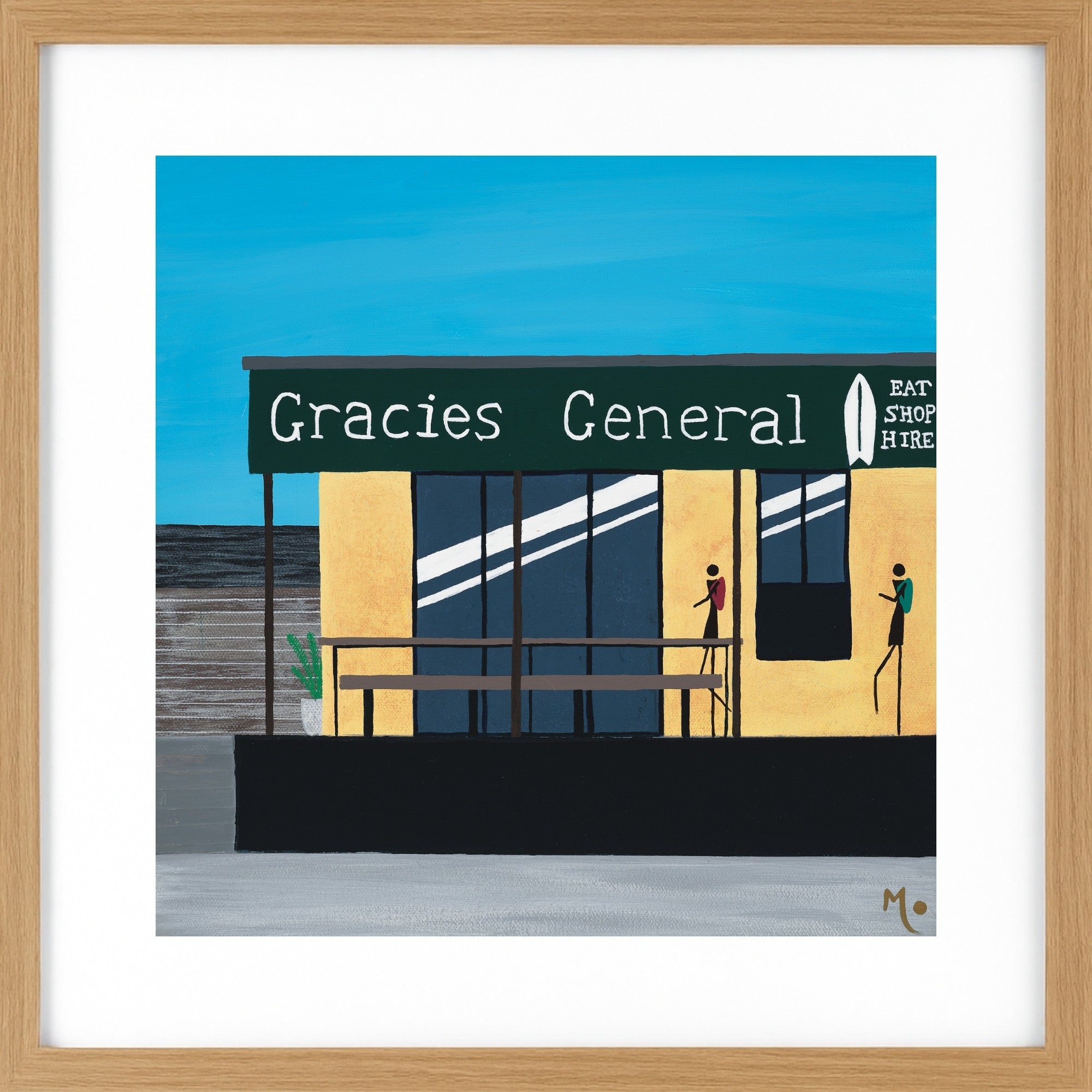 Art Print | Well-Earned Rest | Gracie's General, Gracetown