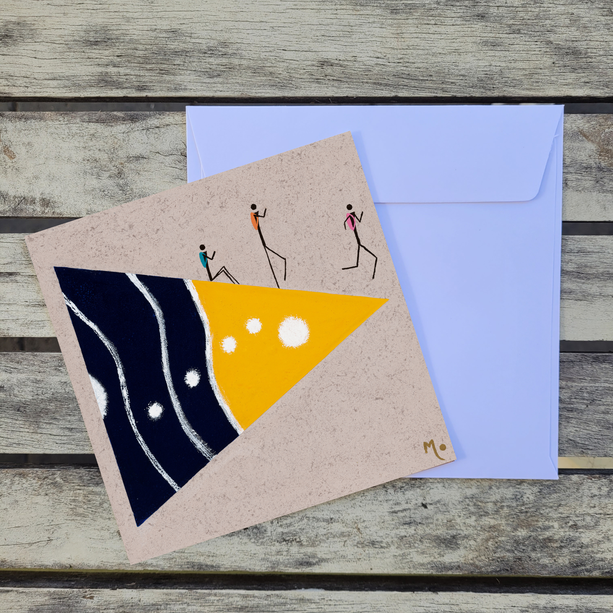 Card | Momentum | Cape To Cape Track Trail Marker | 15x15cm