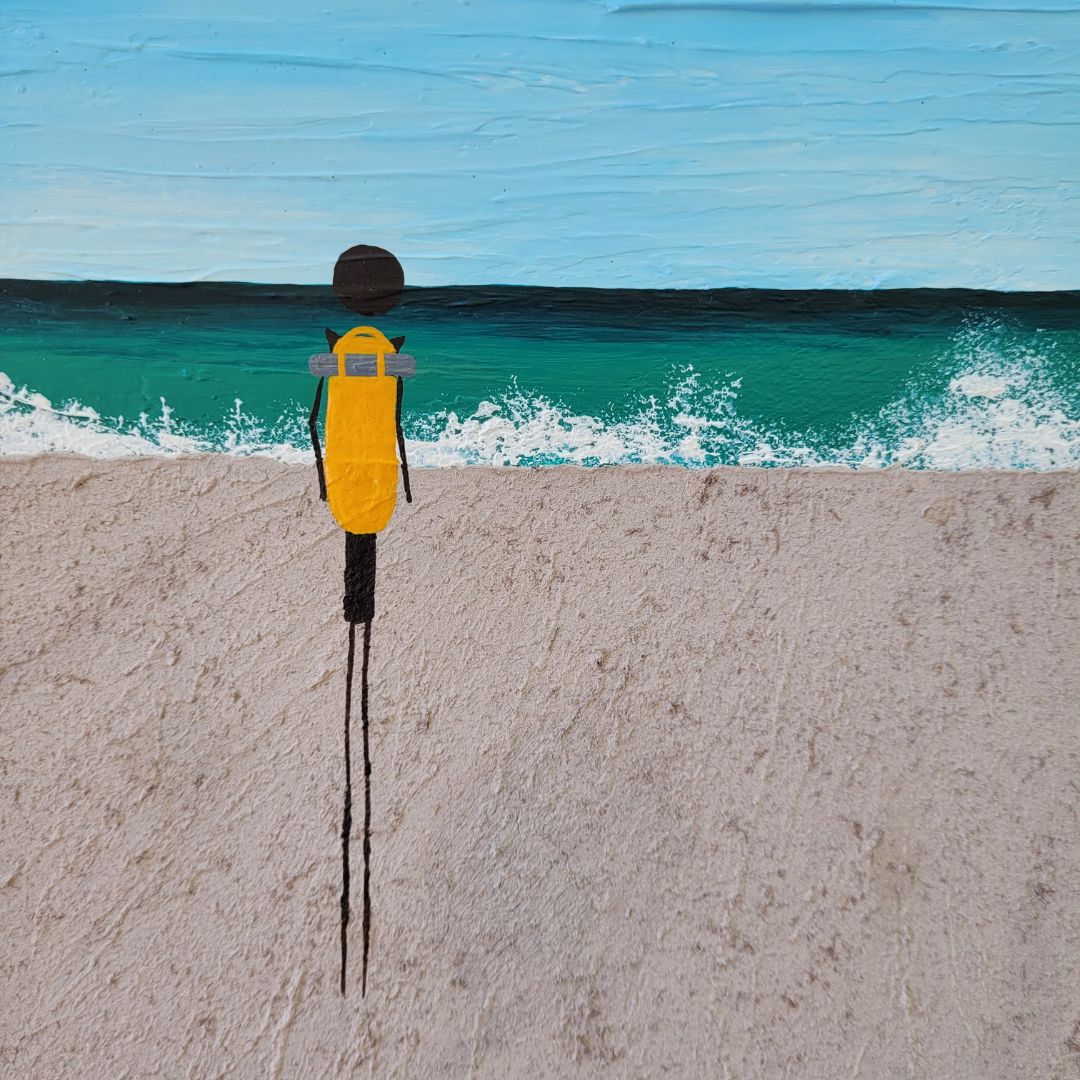Original Artwork | Reflections | Smiths Beach | 30x30cm
