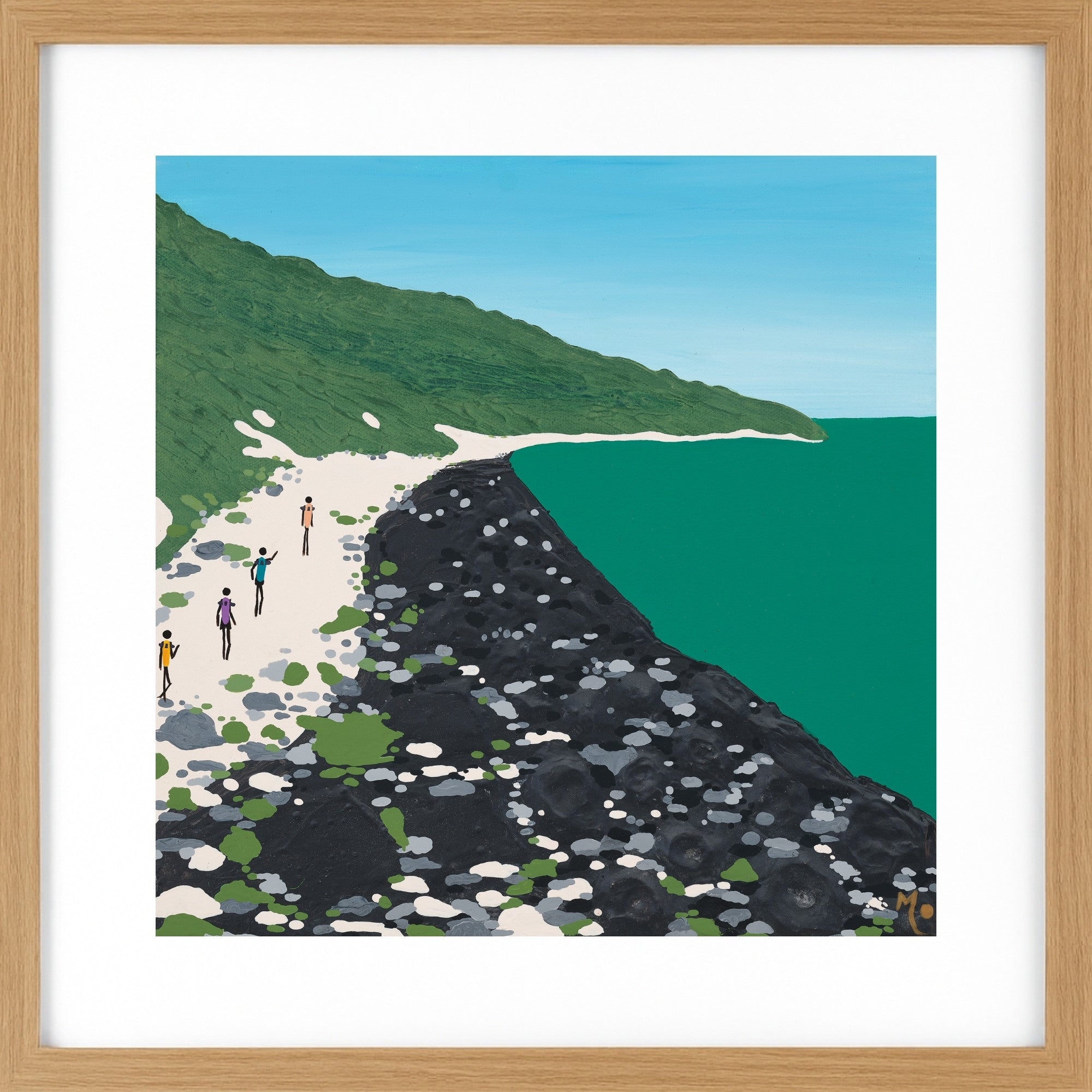Art Print | Break Through | Cosy Corner Blowhole