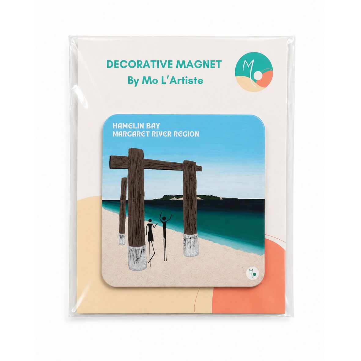 Decorative Magnet | Sanctuary | Hamelin Bay | 8x8cm