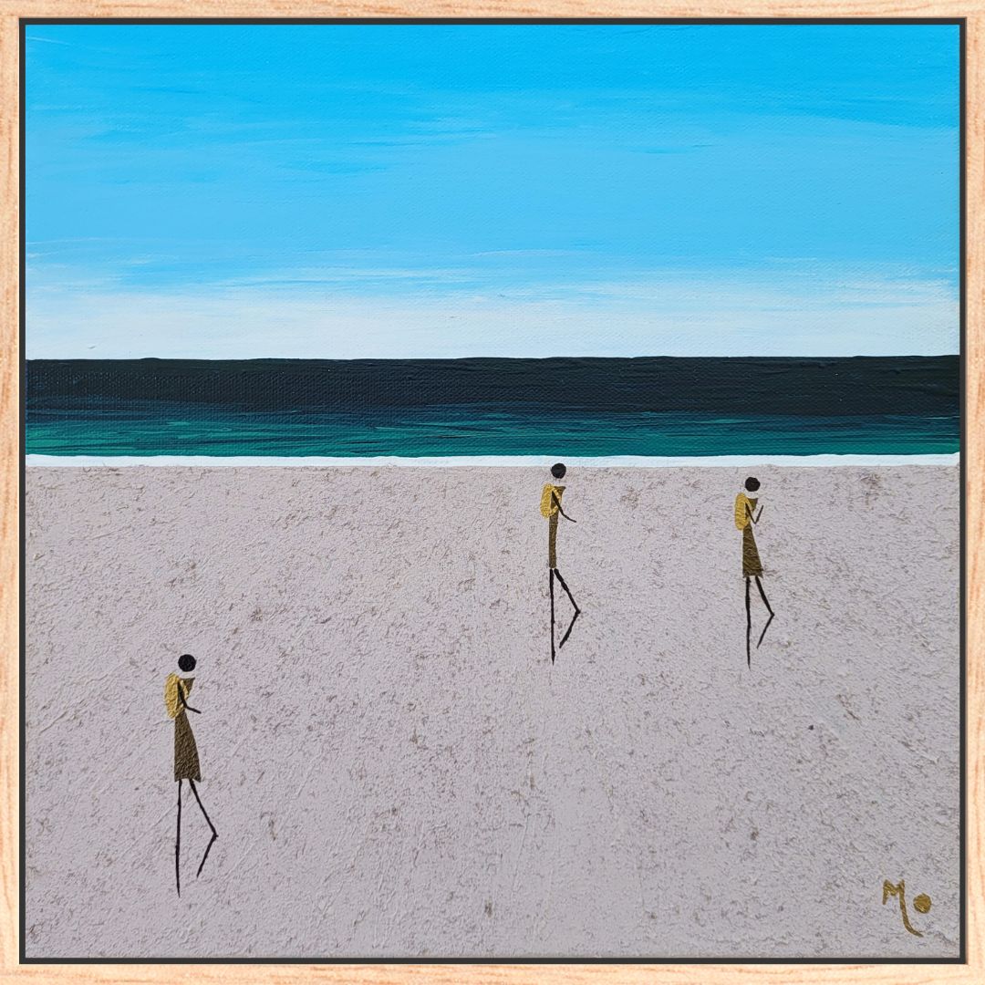 Sold Original Artwork | Endless | Deepdene Beach| 30x30cm