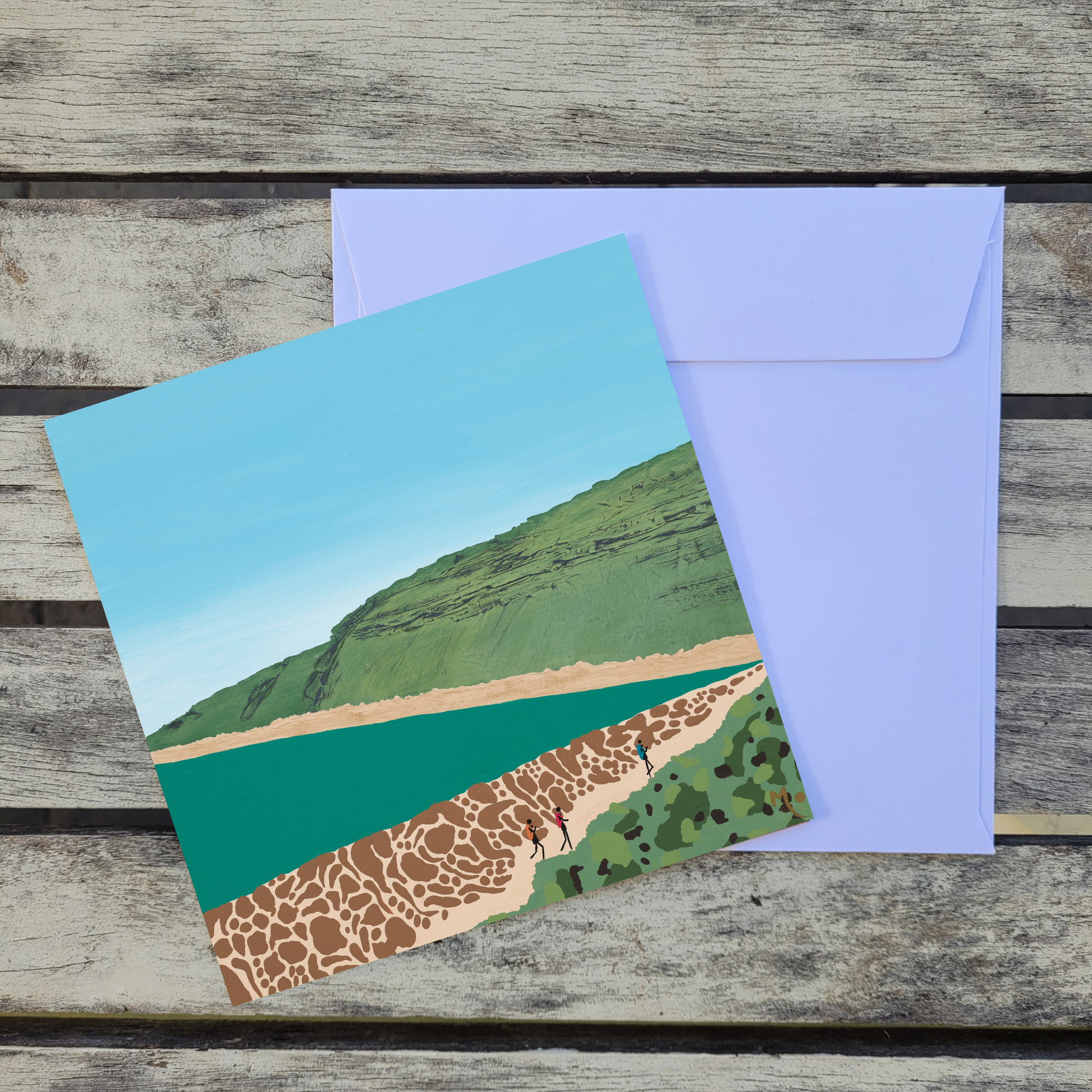 Card | Bliss | Contos Beach | 15x15cm