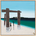 Sold Original Artwork | Sanctuary | Hamelin Bay | 30x30cm