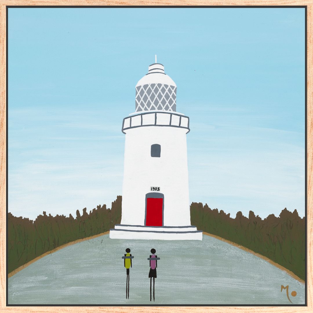 Sold Original Artwork | Beginnings | Cape Naturaliste Lighthouse | 30x30cm