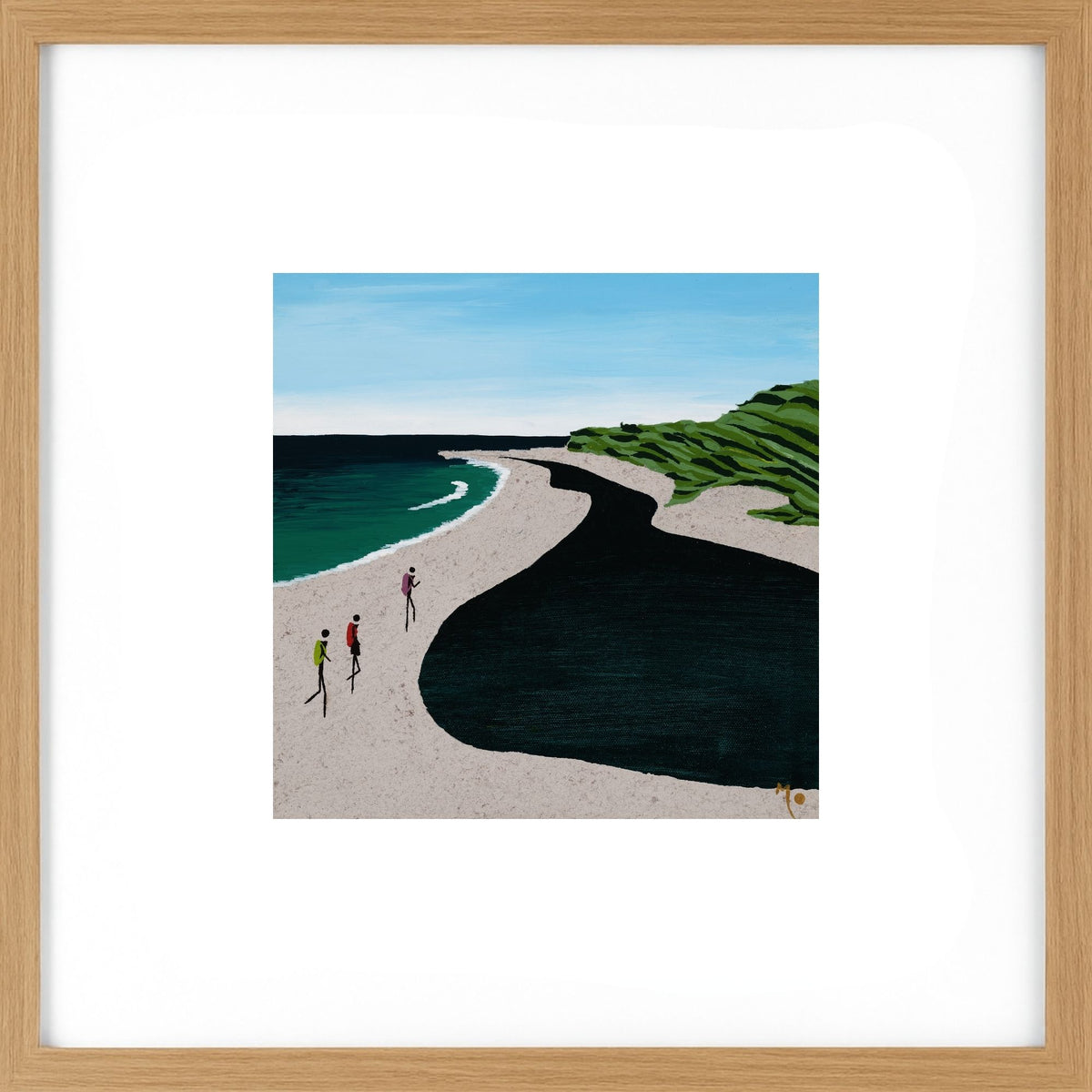 Card | Contrasts | Rivermouth Prevelly
