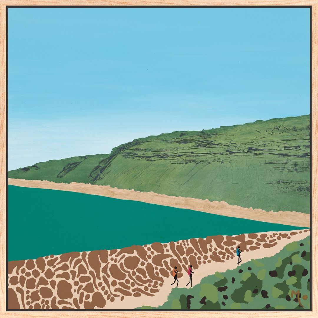 Sold Original Artwork | Bliss | Contos Beach | 30x30cm