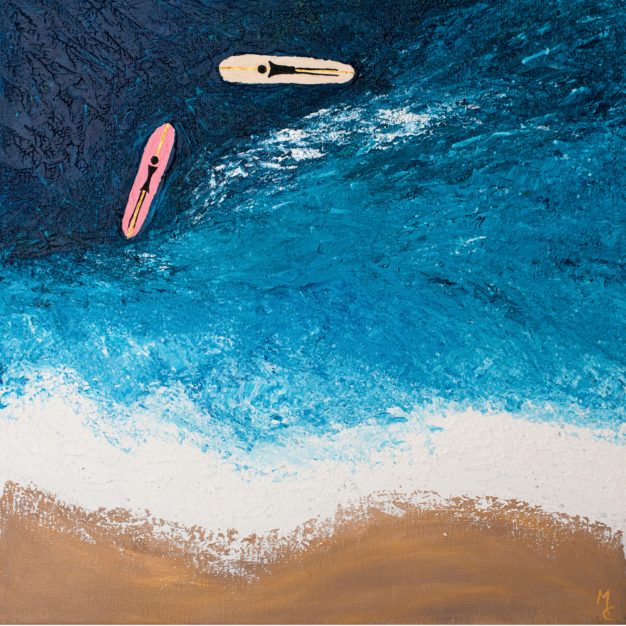Card | Surfing Date | 15x15cm