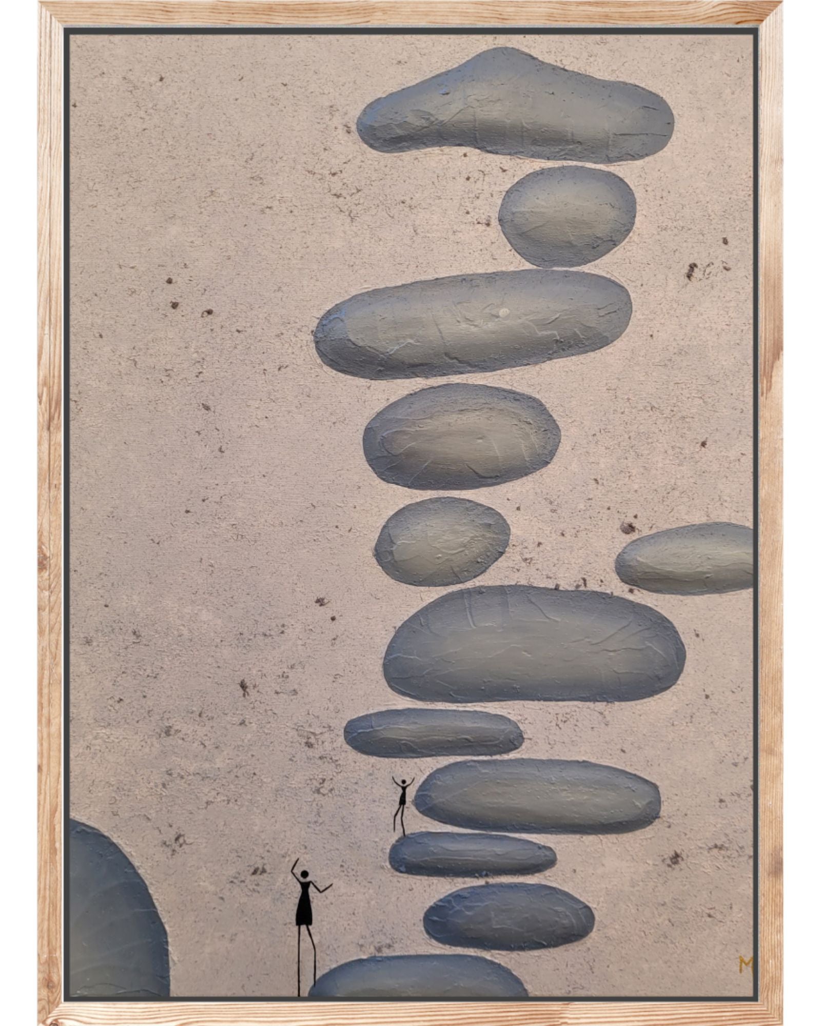 Original Artwork | Leap of Trust | 50x40cm