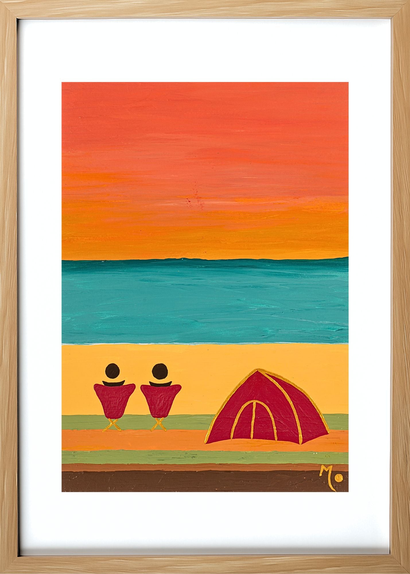 Art Print | Sunset Talks
