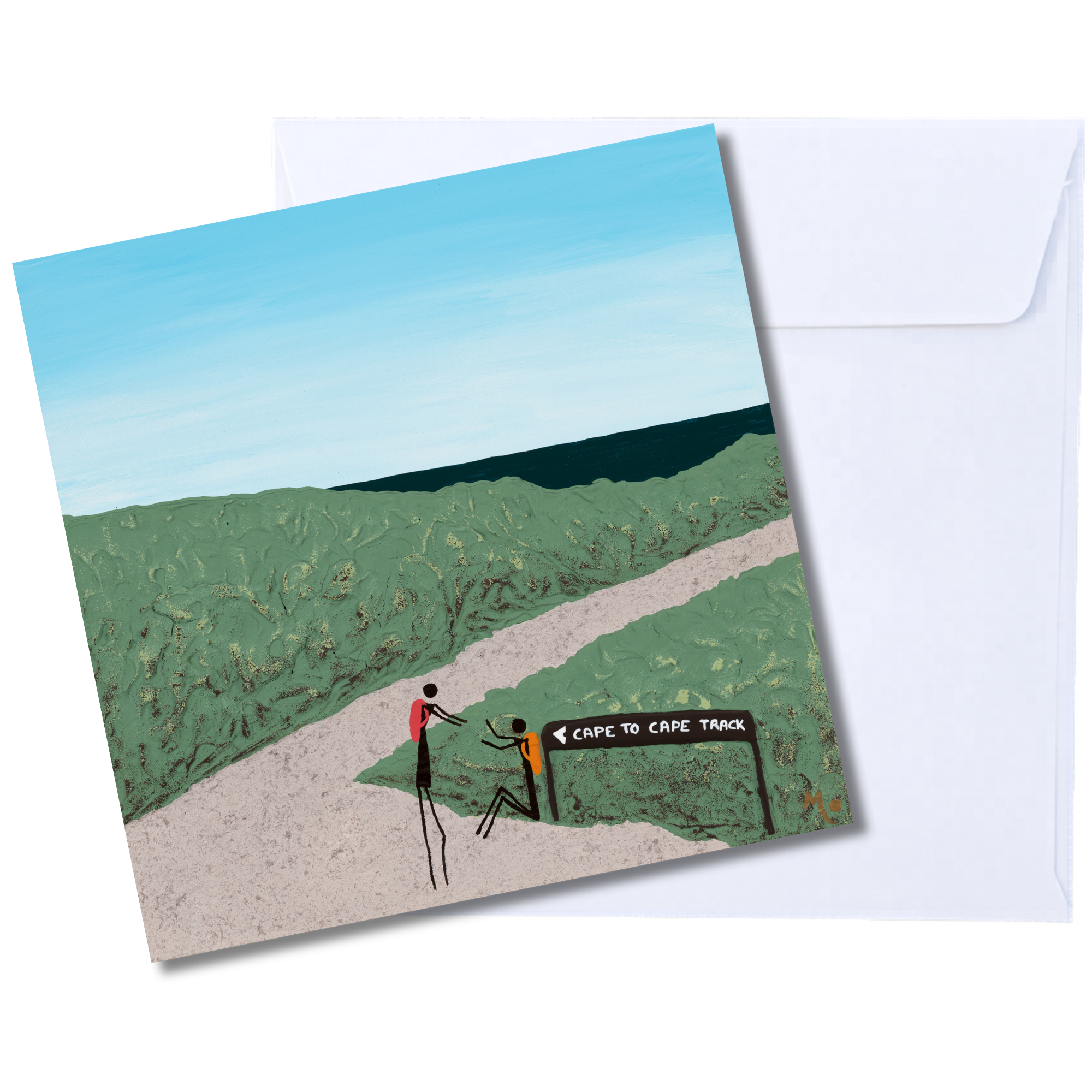 Card | Venture | Cape to Cape Track | 15x15cm