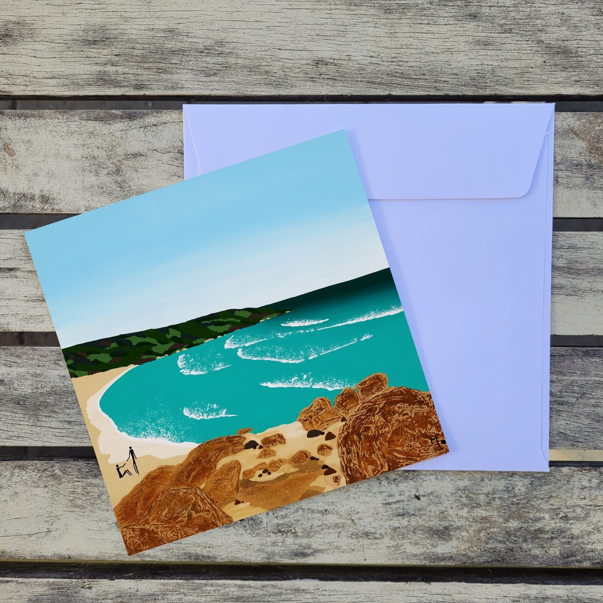 Card | Redgate Beach | Margaret River Region | 15x15cm