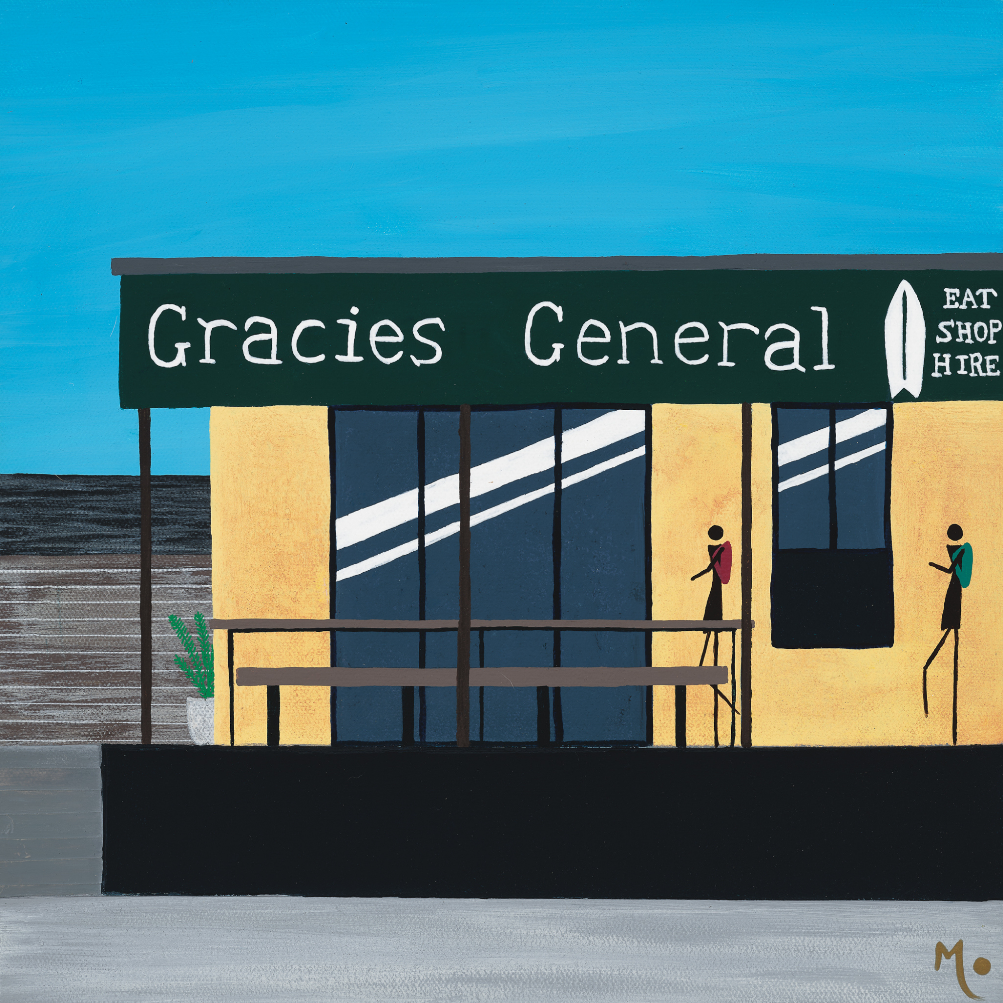 Card | Well Earned Rest | Gracie's General, Gracetown | 15x15cm