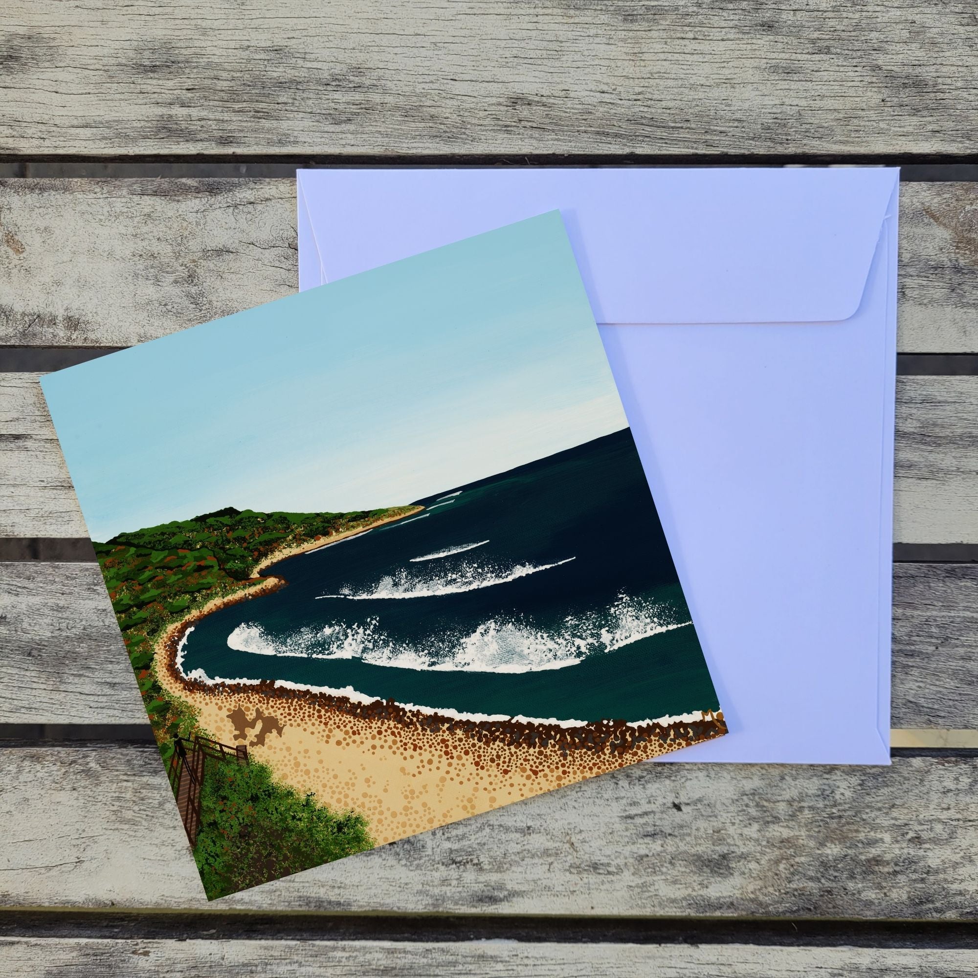 Card | Gracetown | Margaret River Region | 15x15cm