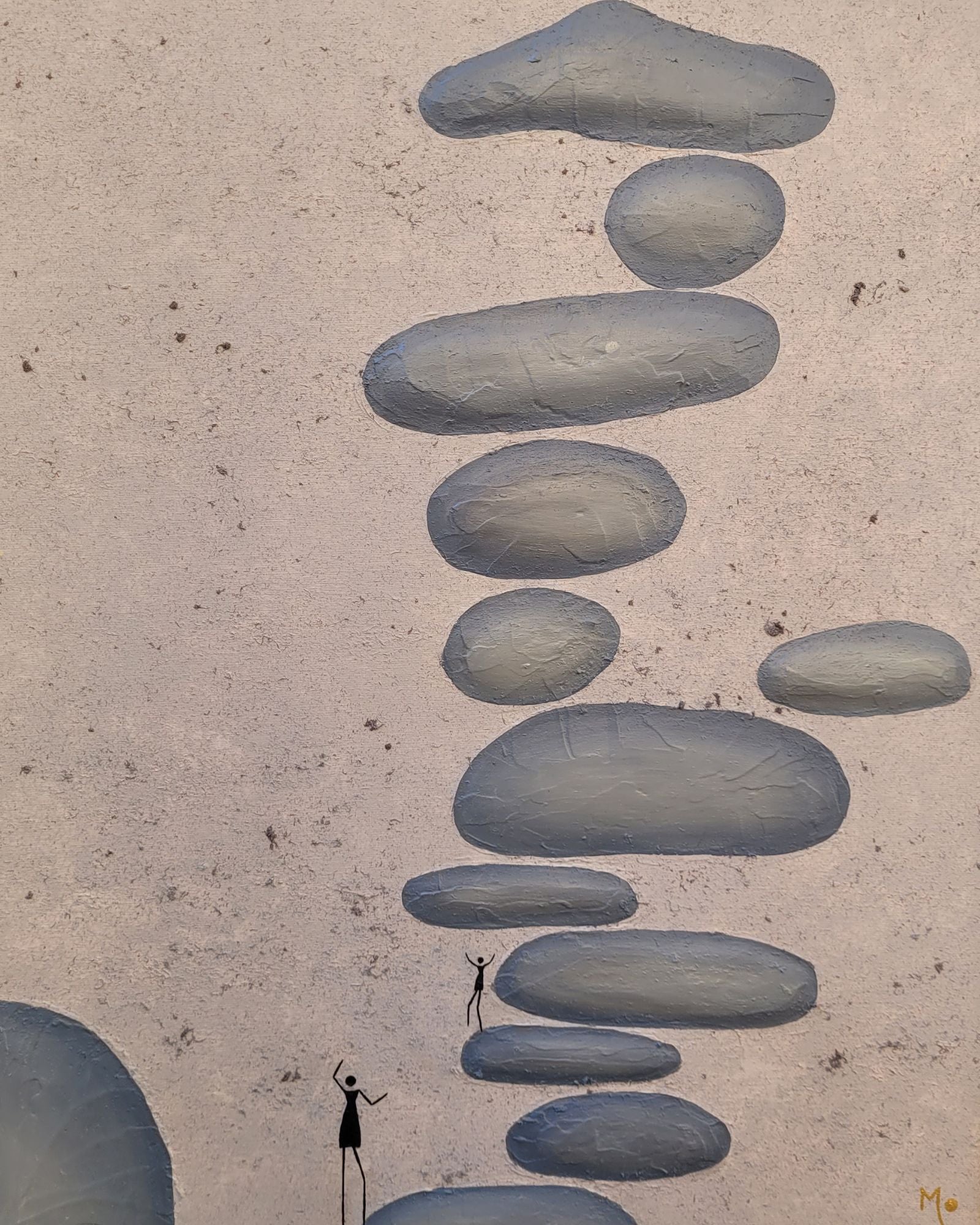 Original Artwork | Leap of Trust | 50x40cm