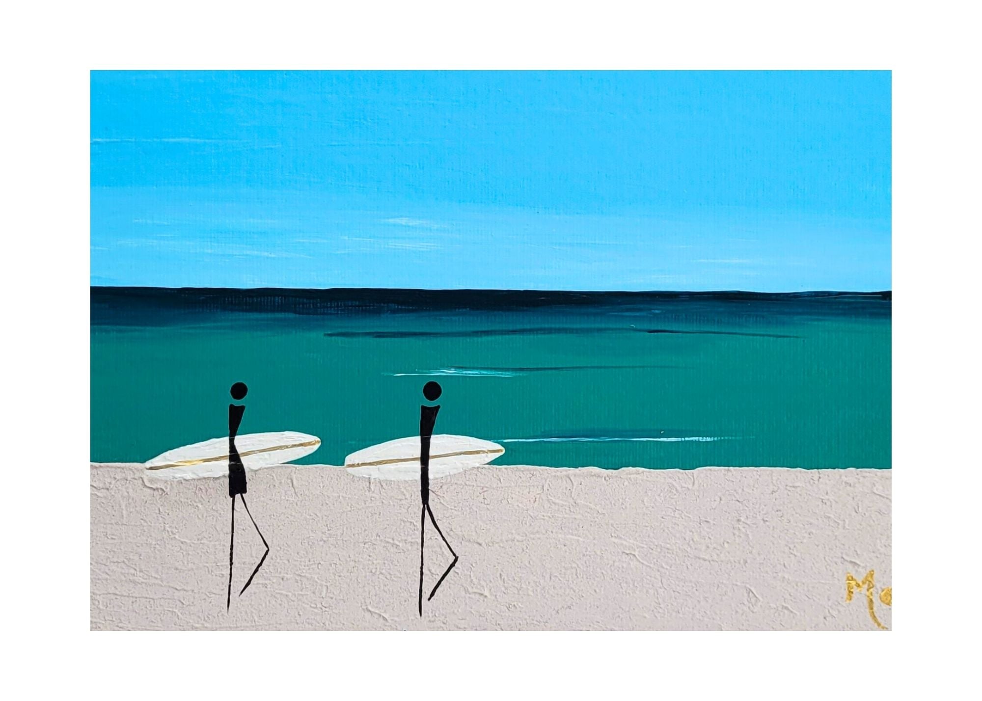 Sold Original Artwork | The Walk | Original | 20cm X 30cm