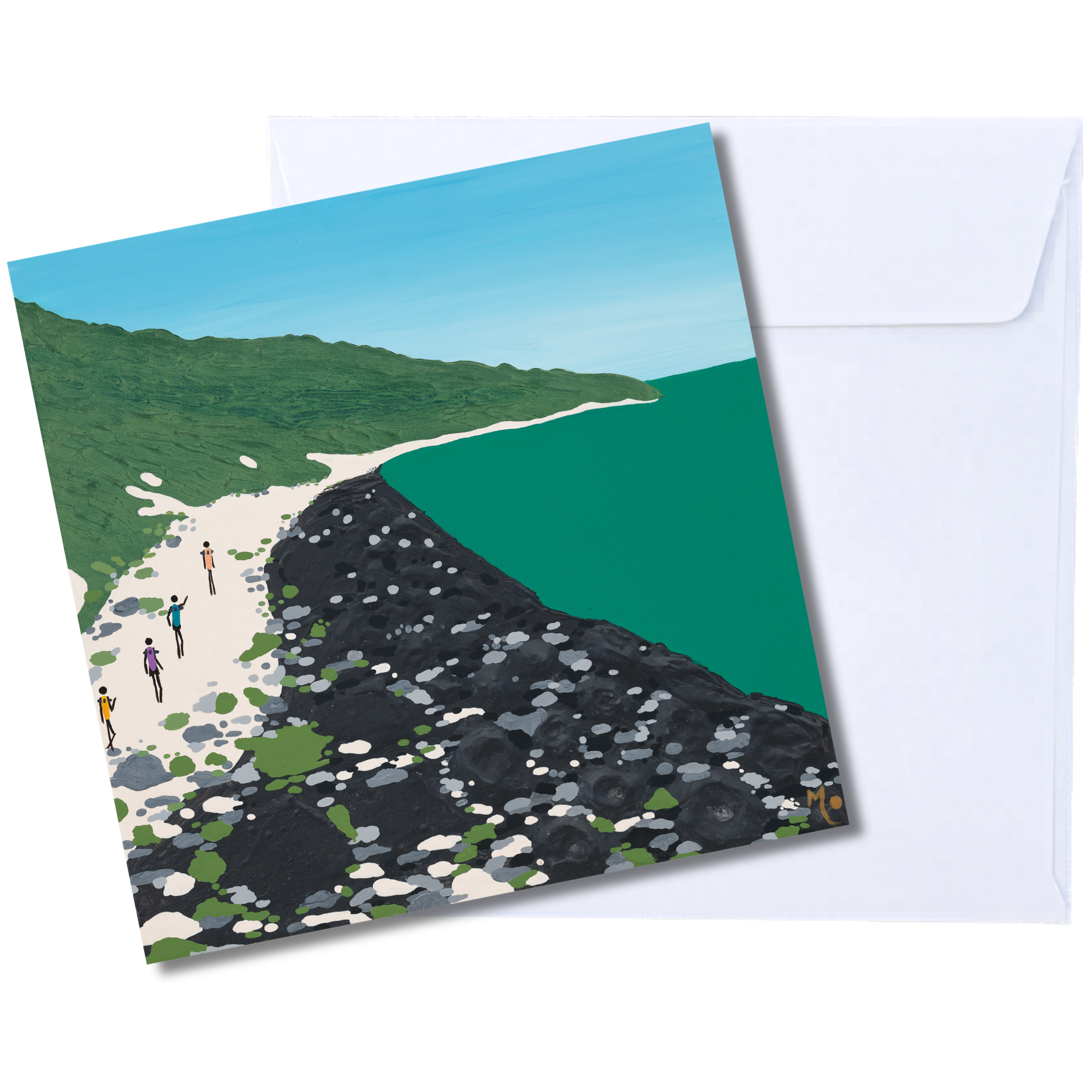 Card | Break Through | Cosy Corner Blowhole | 15x15cm