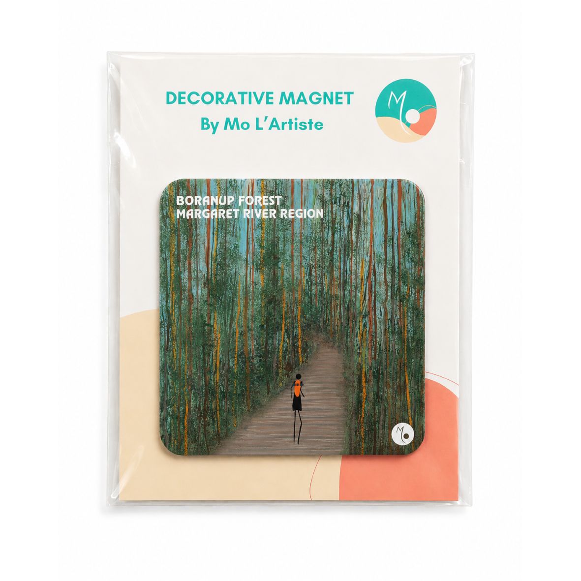 Decorative Magnet | Awe | Boranup Forest | 8x8cm