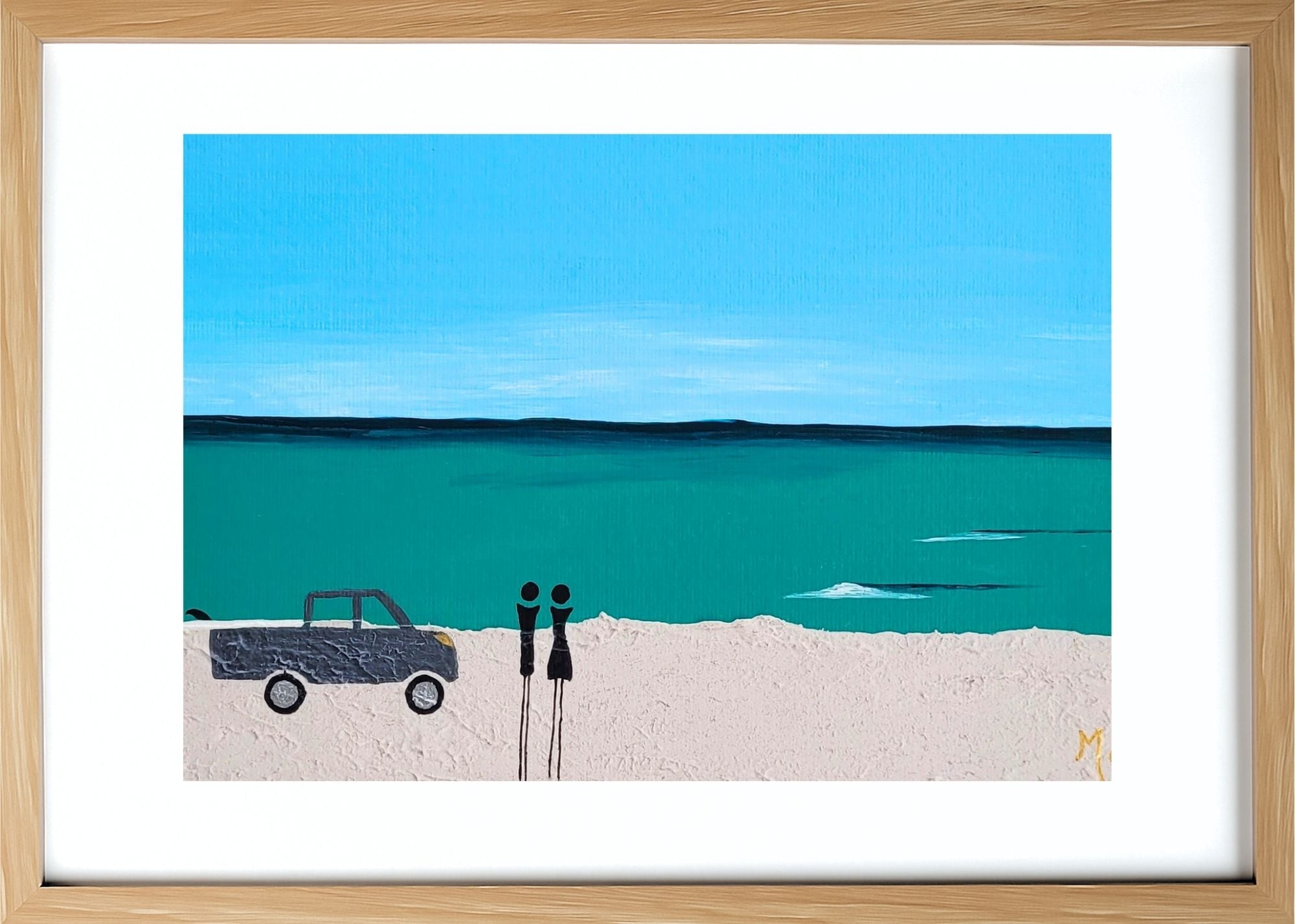 Original Artwork | The Check | Original | 20cm X 30cm