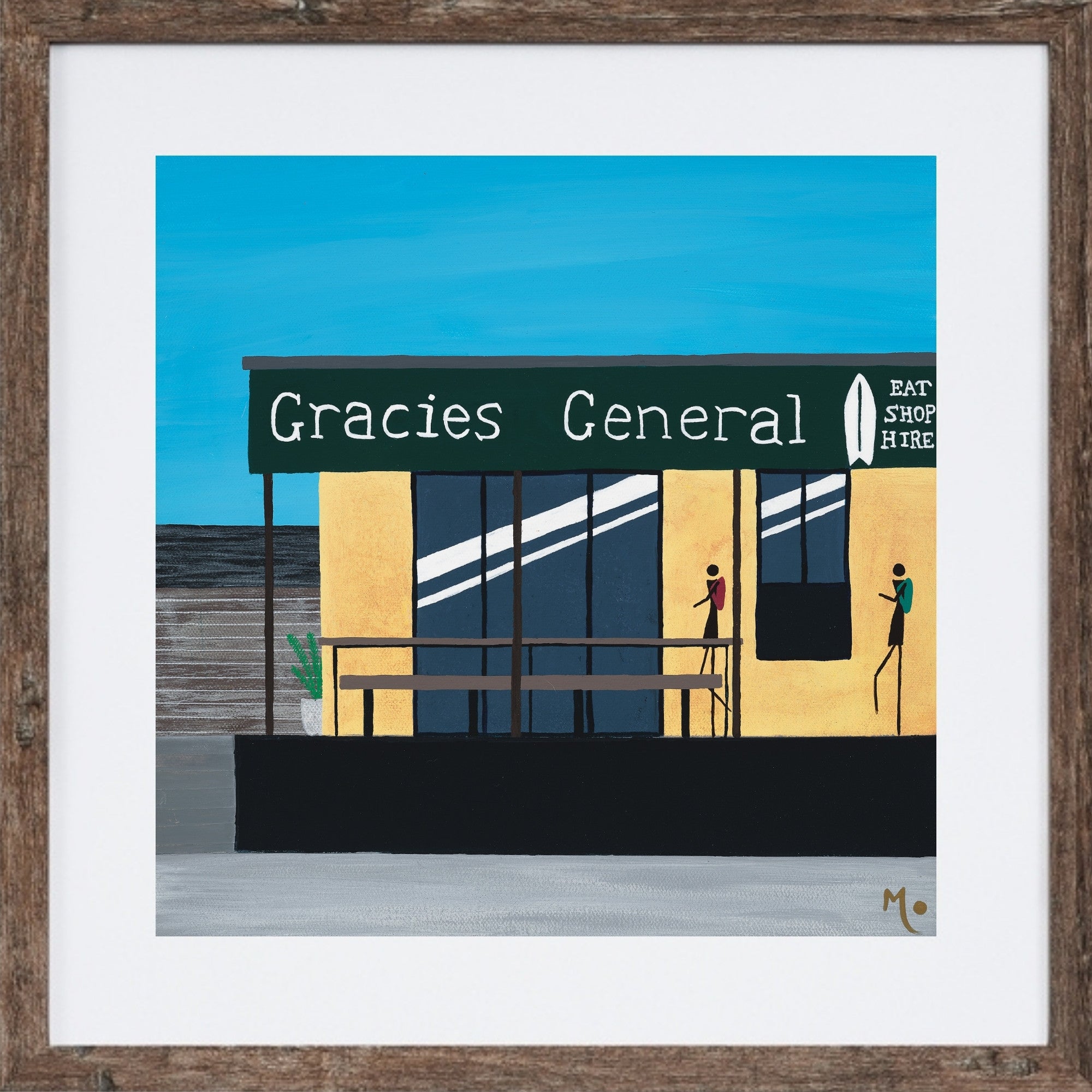 Art Print | Well-Earned Rest | Gracie's General, Gracetown