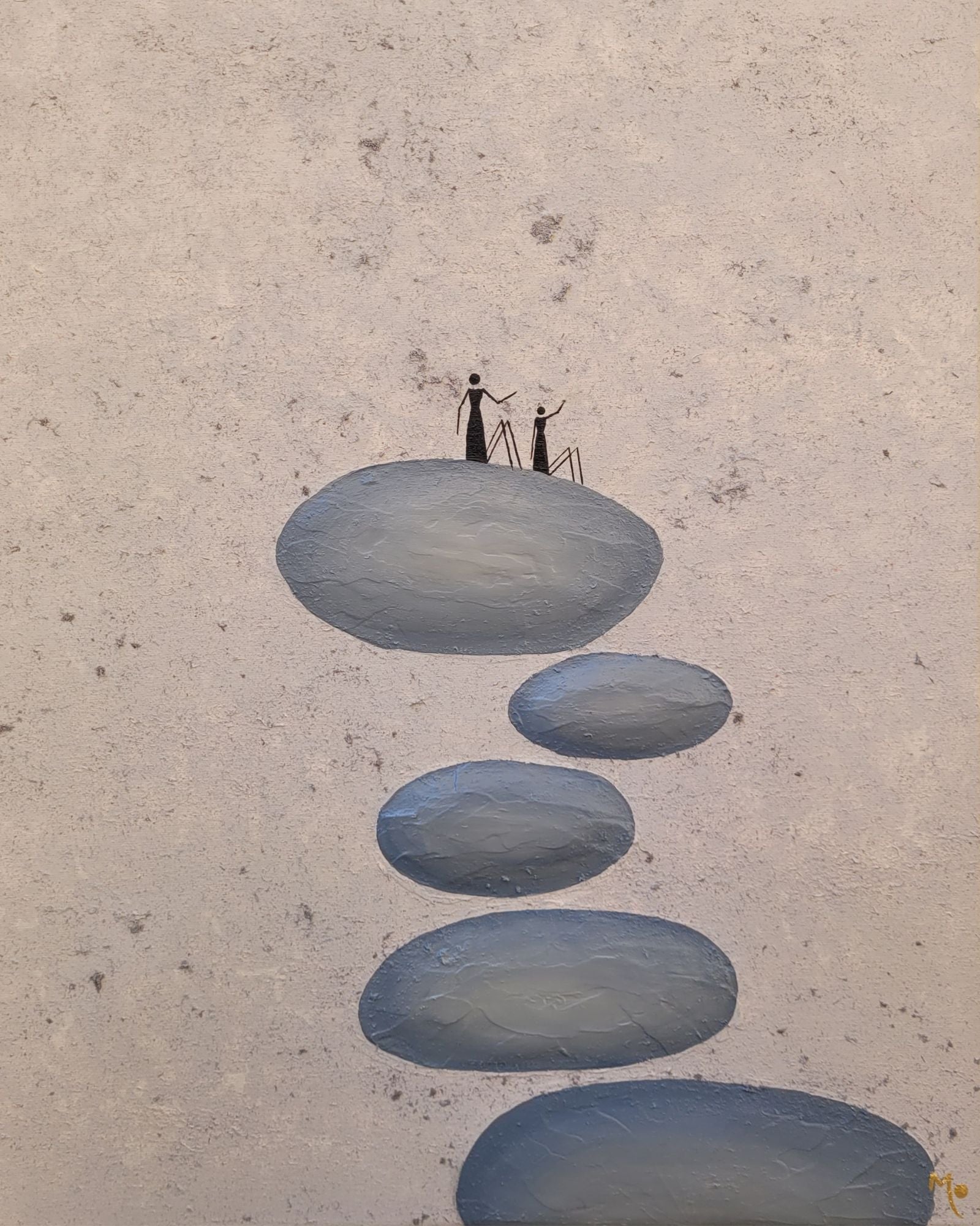 Original Artwork | Where We Pause| 50x40cm
