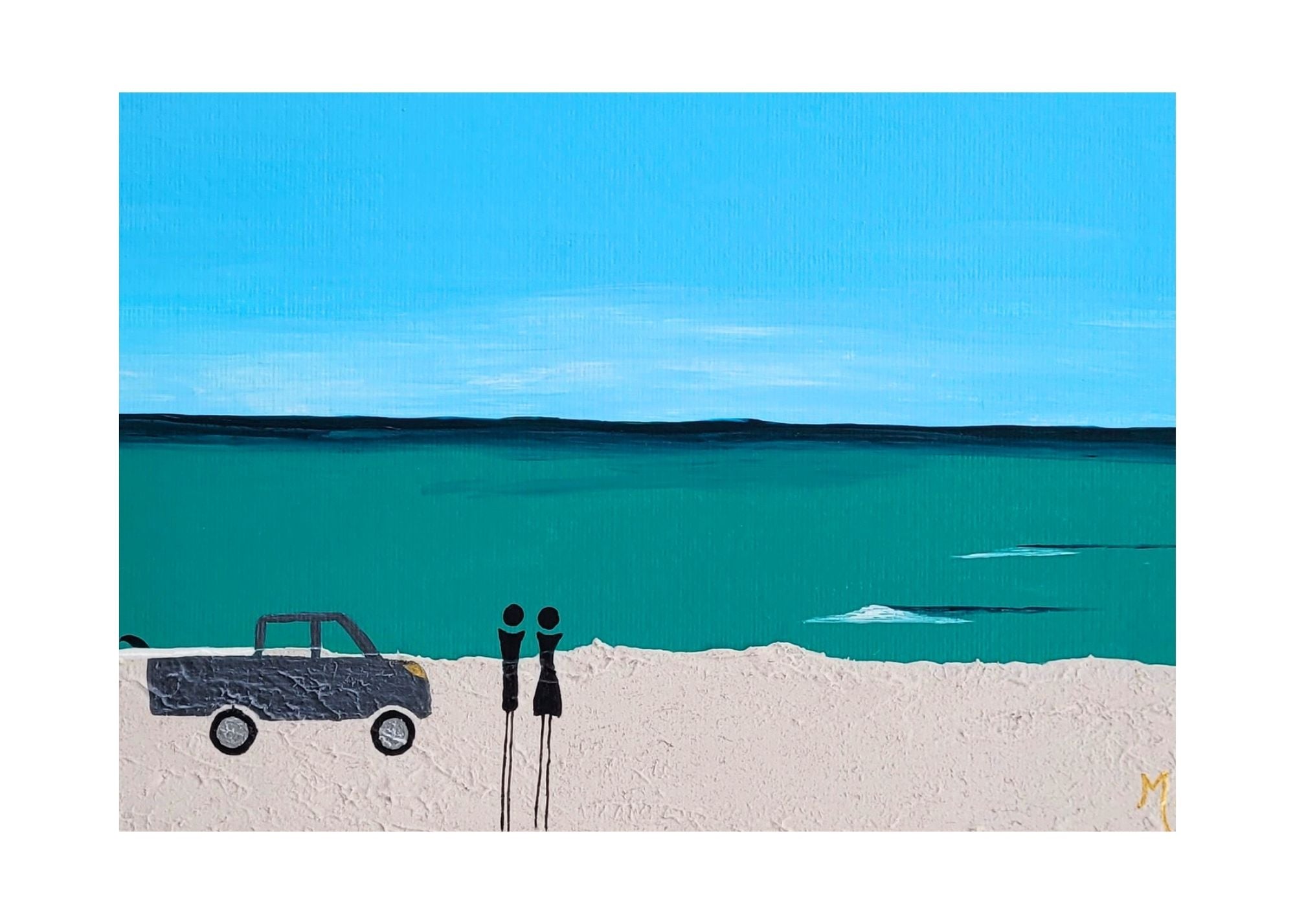 Original Artwork | The Check | Original | 20cm X 30cm