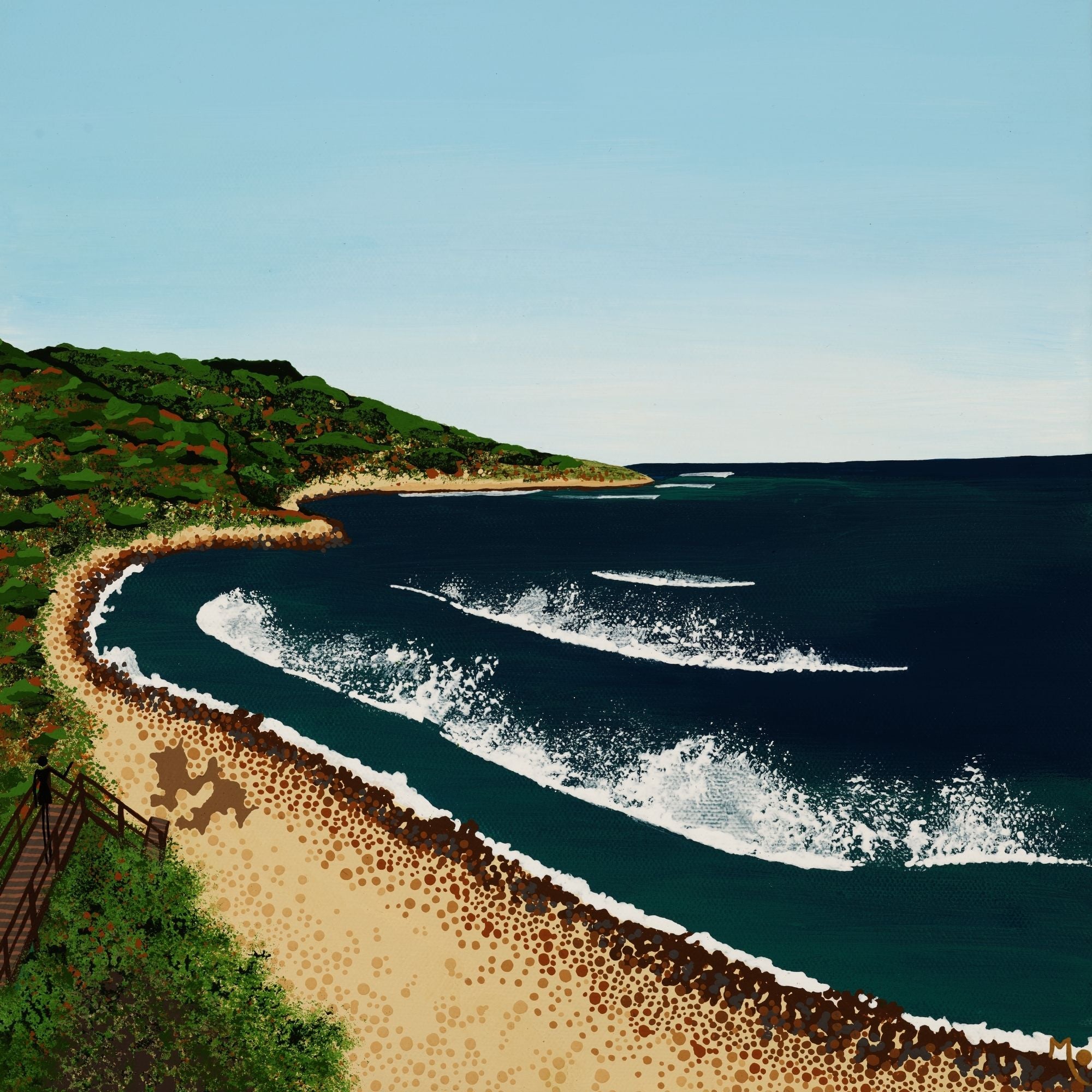Card | Gracetown | Margaret River Region | 15x15cm