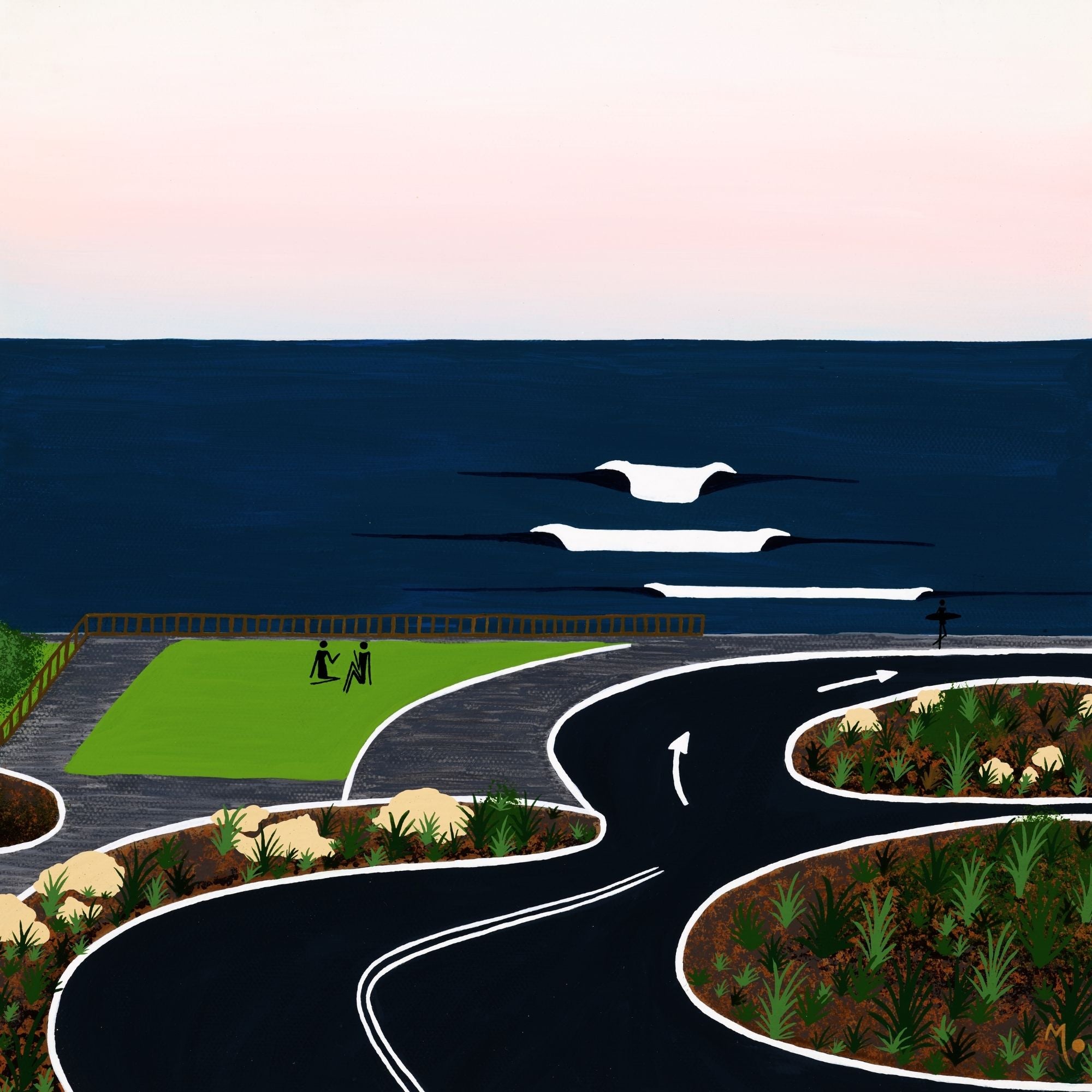 Art Print | Surfers Point | Prevelly