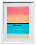 Original Artwork | South Beach Pontoon | South Beach Fremantle | 40x30cm