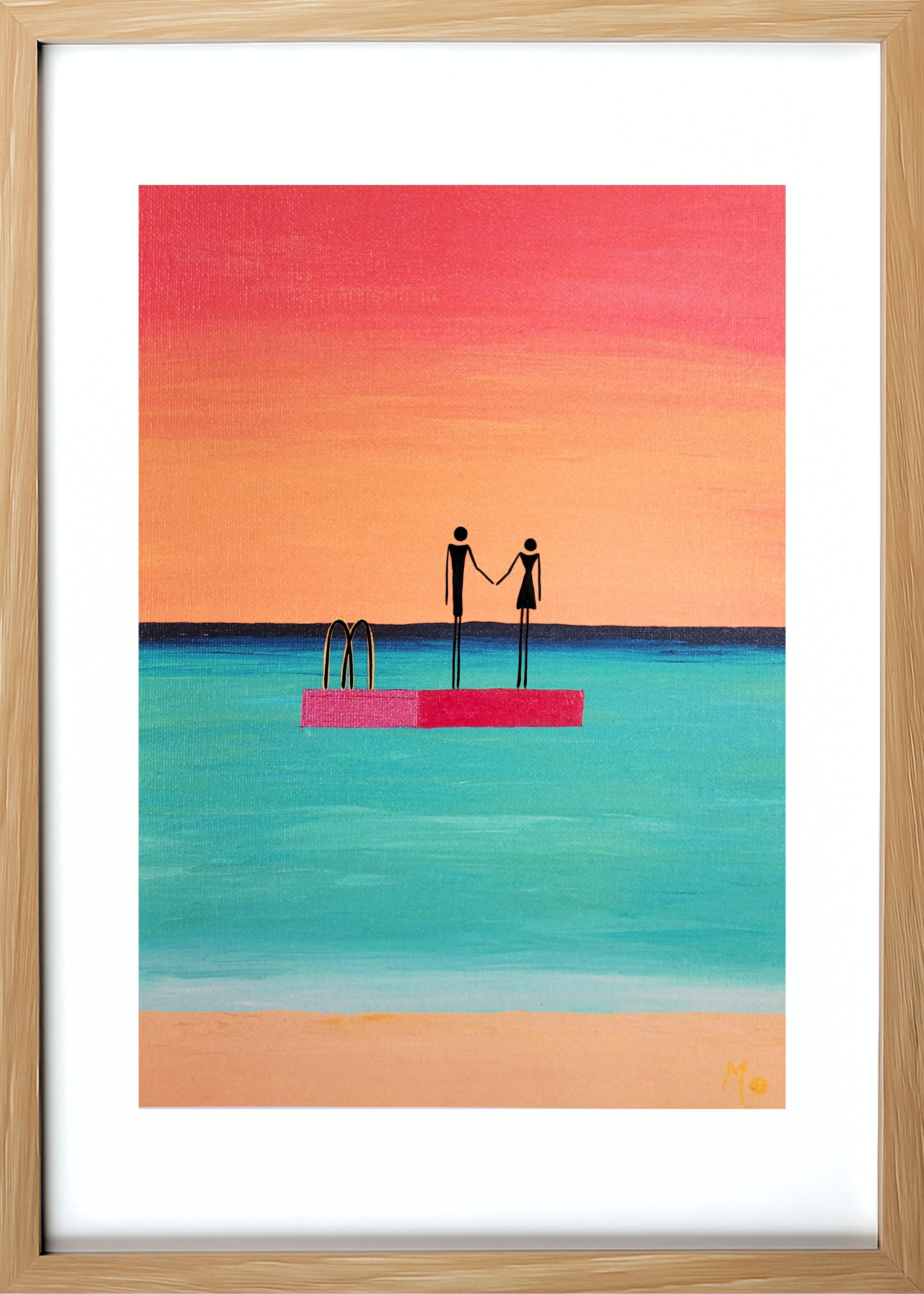 Art Print | South Beach Pontoon | Fremantle