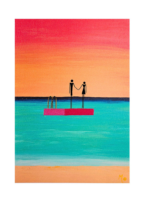 Art Print | South Beach Pontoon | Fremantle