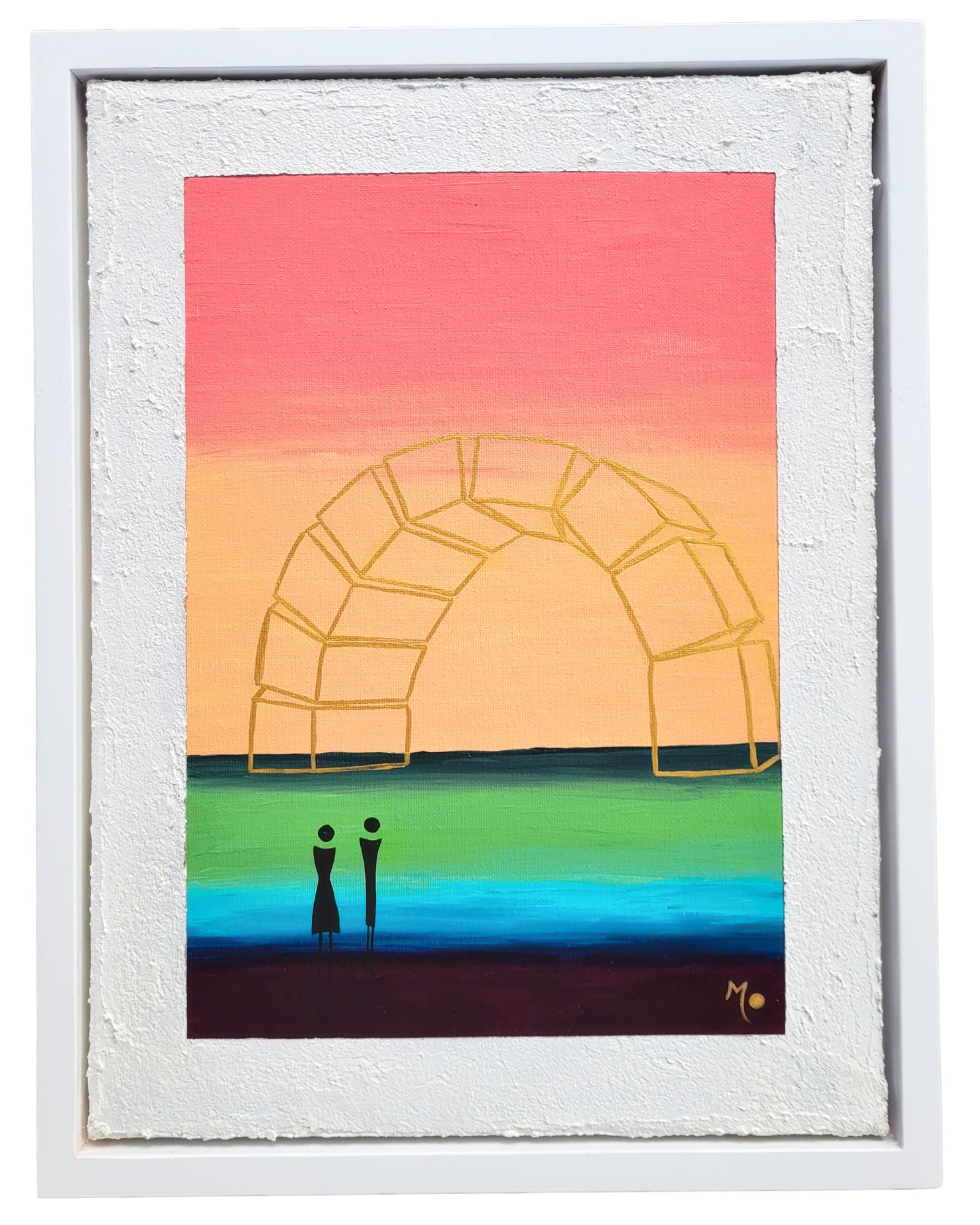 Original Artwork | The Containbow | Fremantle | 40x30cm