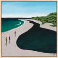 Sold Original Artwork | Contrasts | Rivermouth Prevelly | 30x30cm